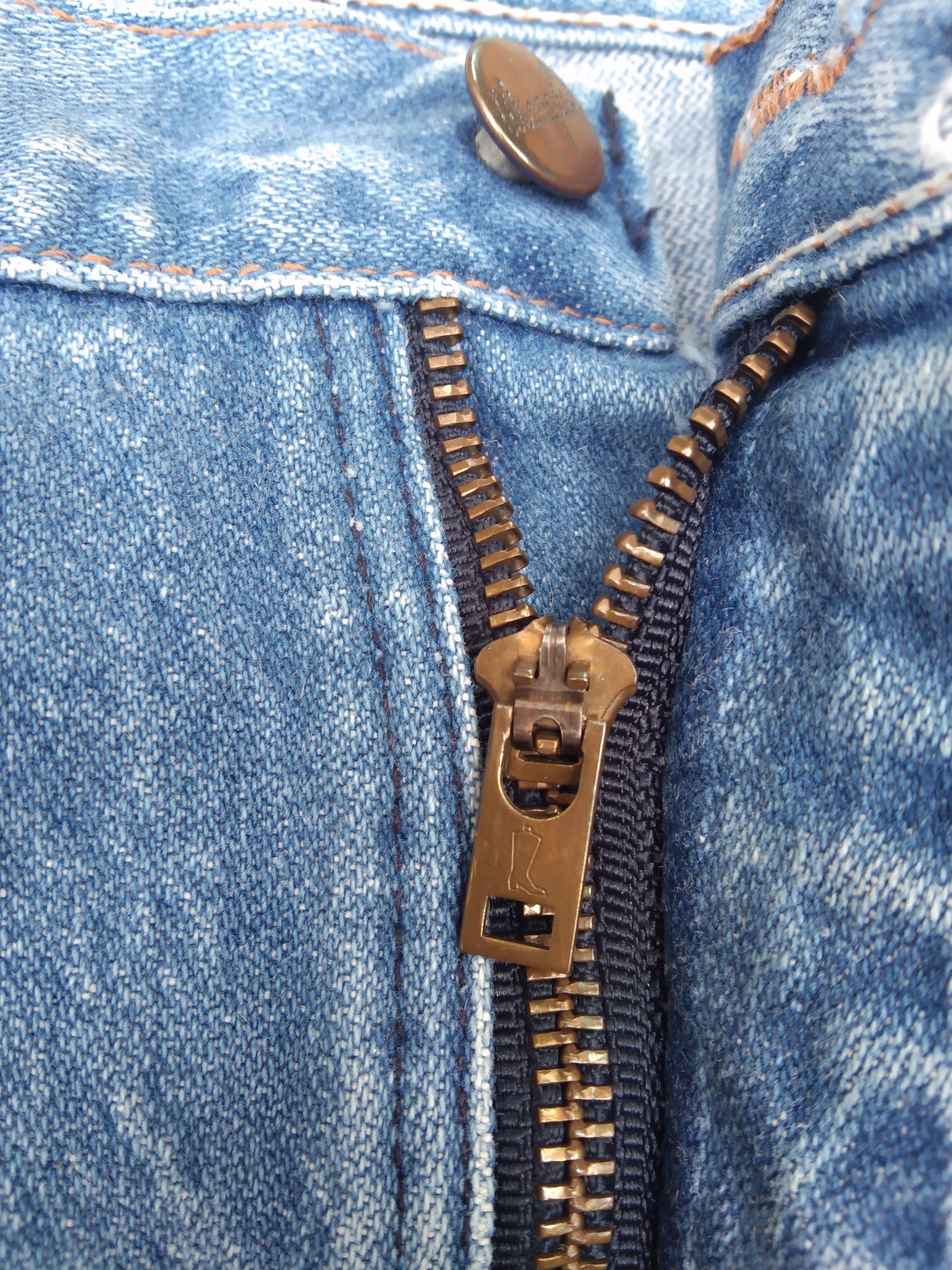 Wrangler 80s Vintage Wrangler Made In USA Distressed Jeans 30x35 Size US 30 / EU 46 - 7 Thumbnail