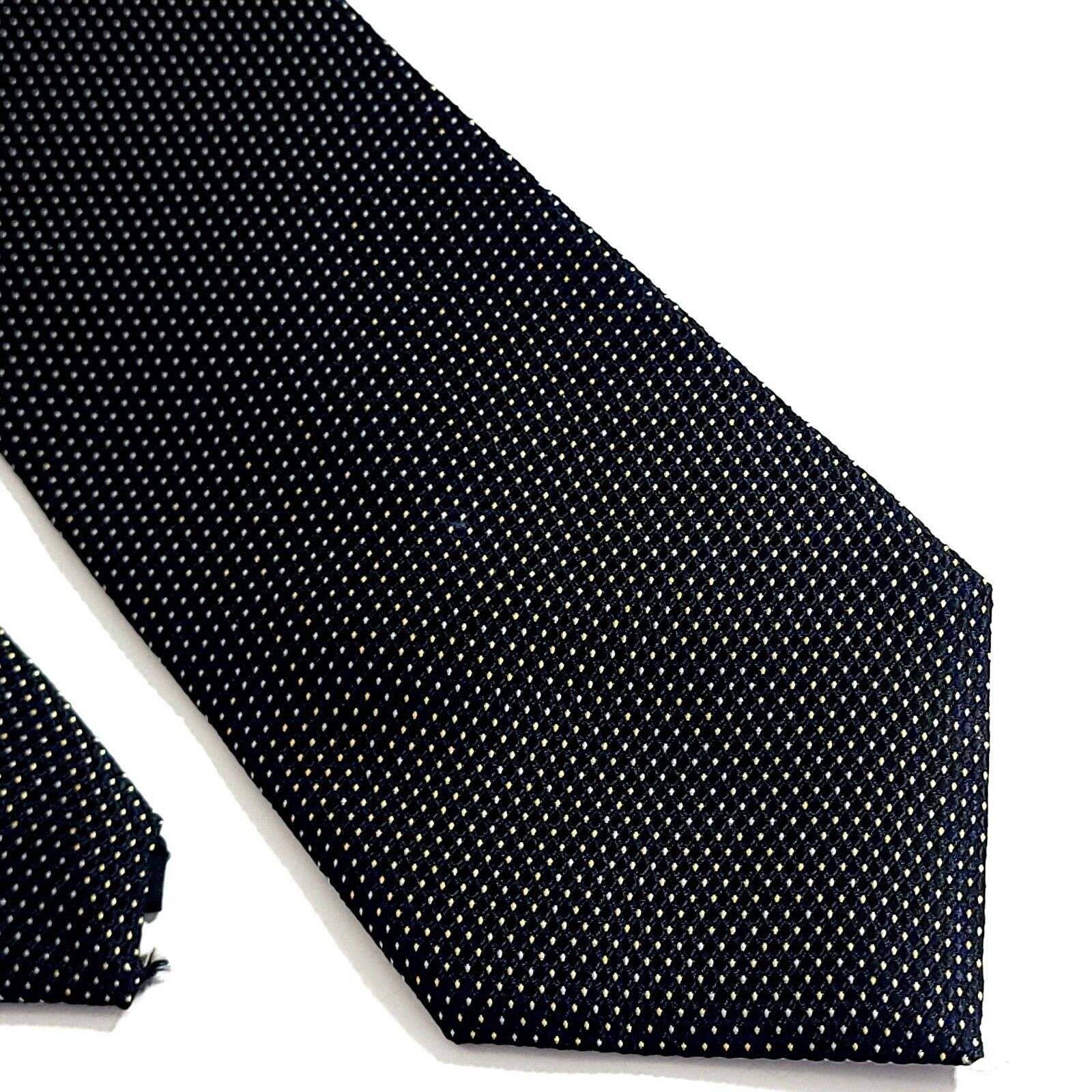 Bruno Piattelli Bruno Piattelli Woven Black Yellow Geometric Polka Dot Short Size ONE SIZE - 1 Thumbnail