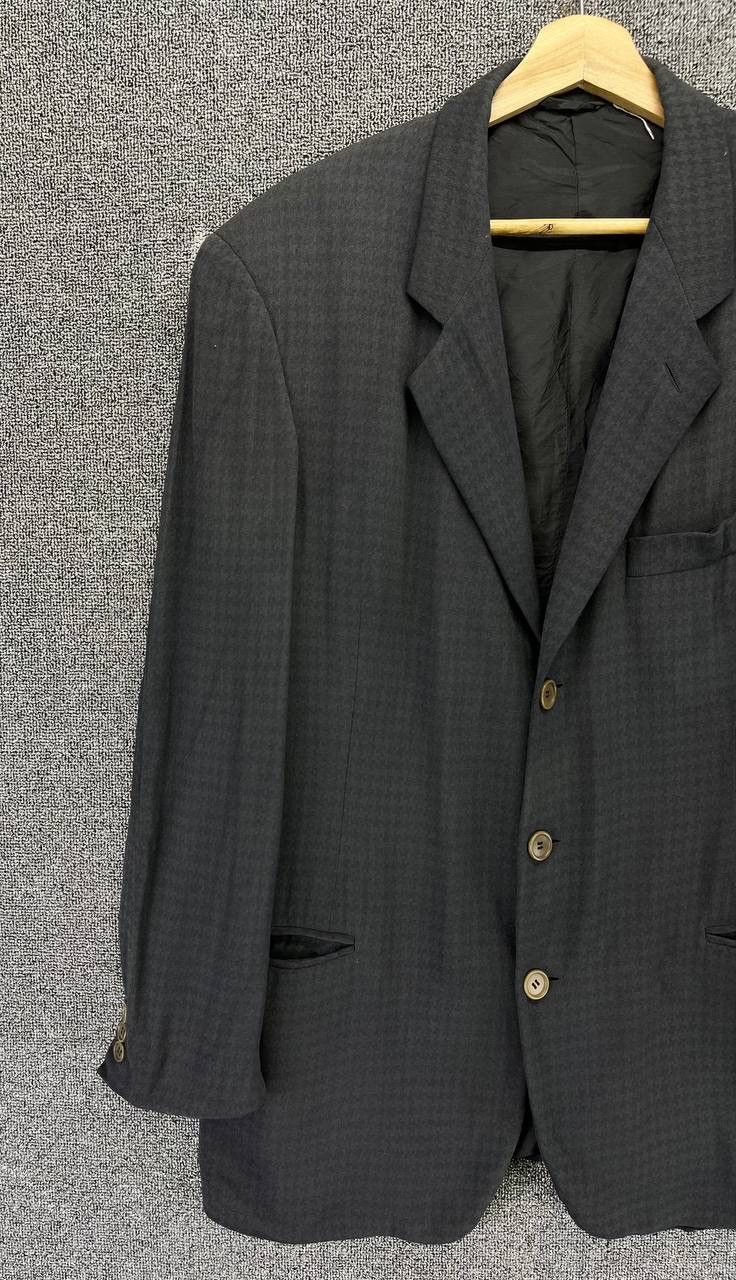Giorgio Armani Vintage Giorgio Armani Black Blazers Coats Jacket Size US M / EU 48-50 / 2 - 3 Thumbnail
