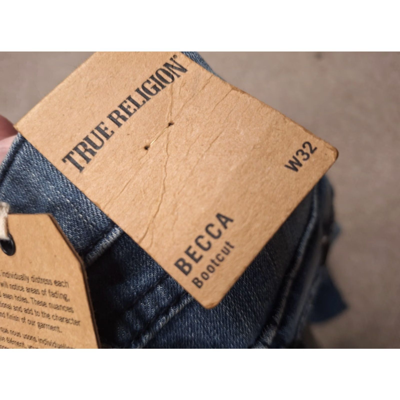 True Religion True Religion Becca Bootcut Jeans Size 32 NWT Size 24" / US 00 / IT 34 - 2 Thumbnail