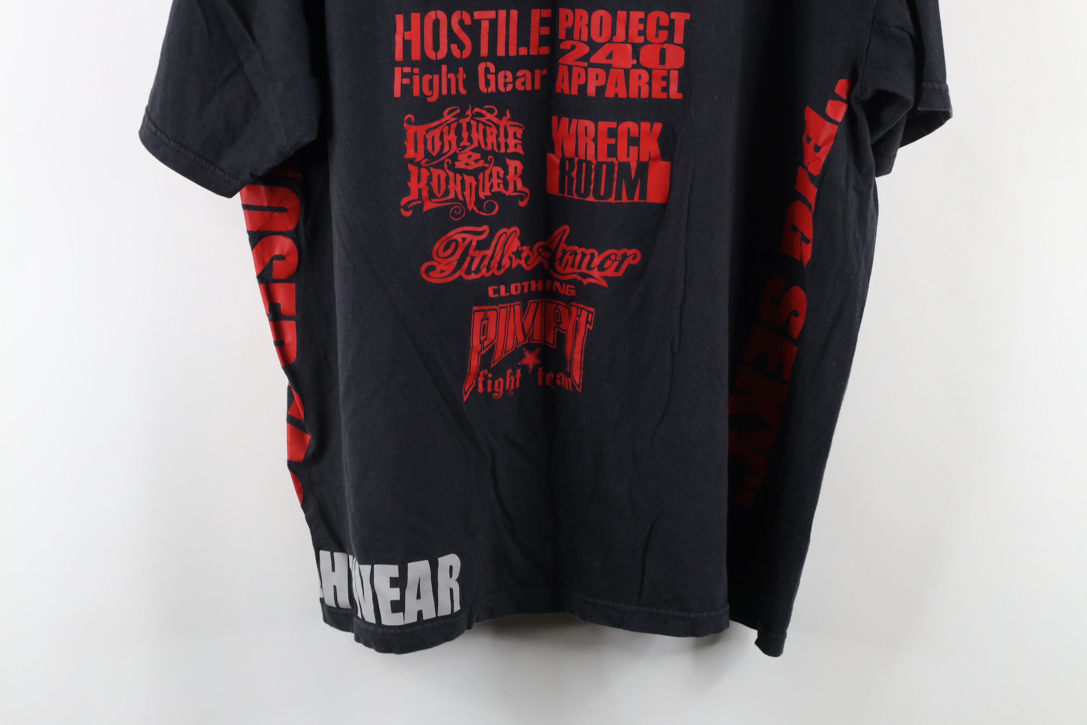 Vintage Y2K Streetwear Cage Fight Wear UFC MMA Fighting T-Shirt Size US XXL / EU 58 / 5 - 14 Thumbnail