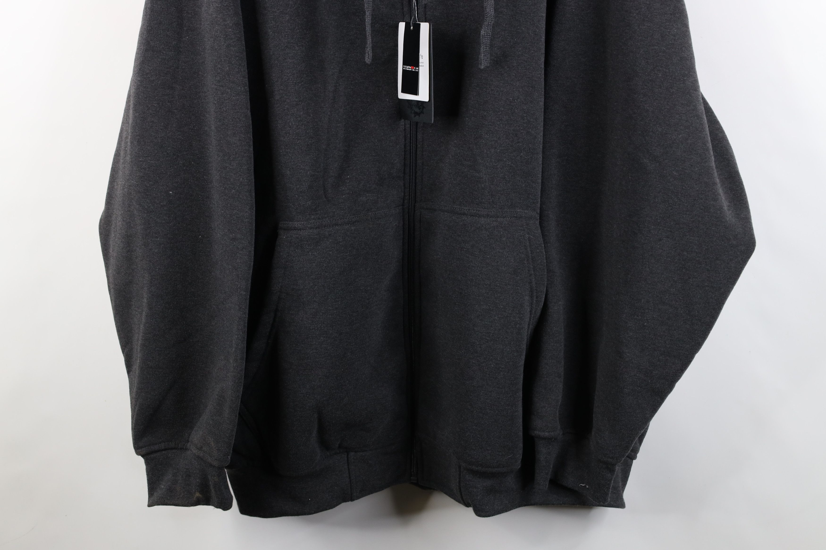 Vintage Deadstock Vintage 90s Y2K Streetwear Full Zip Hoodie Size US XXL / EU 58 / 5 - 3 Thumbnail