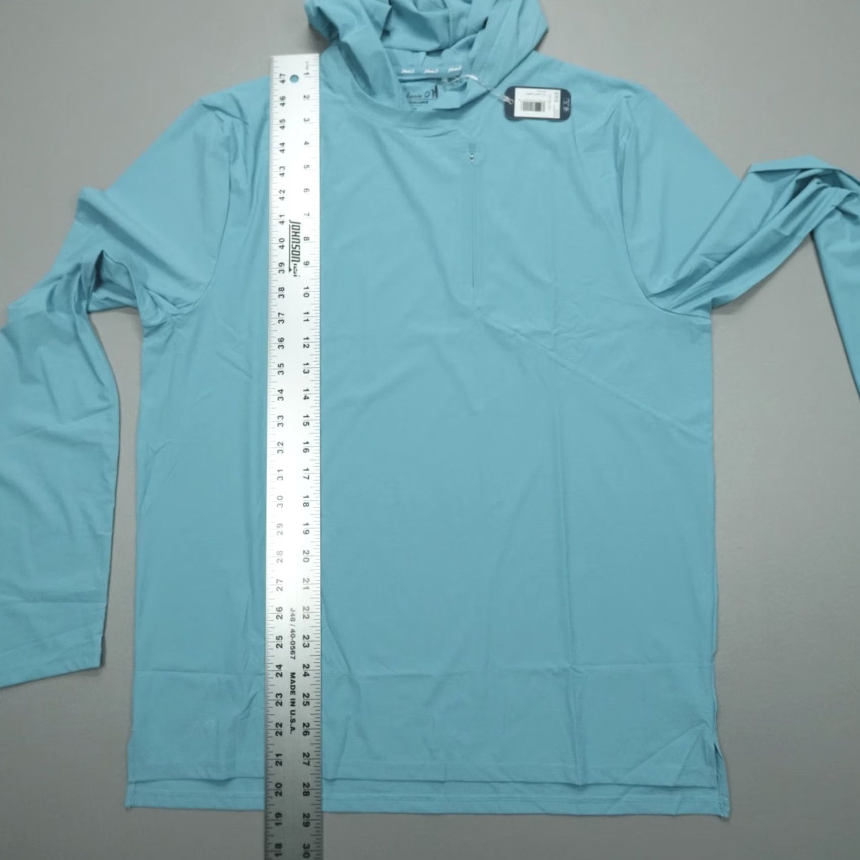johnnie-O johnnie-O Hoodie Mens M Maxwel Performance Lightweight Haze Blue Nike? Size US M / EU 48-50 / 2 - 7 Thumbnail