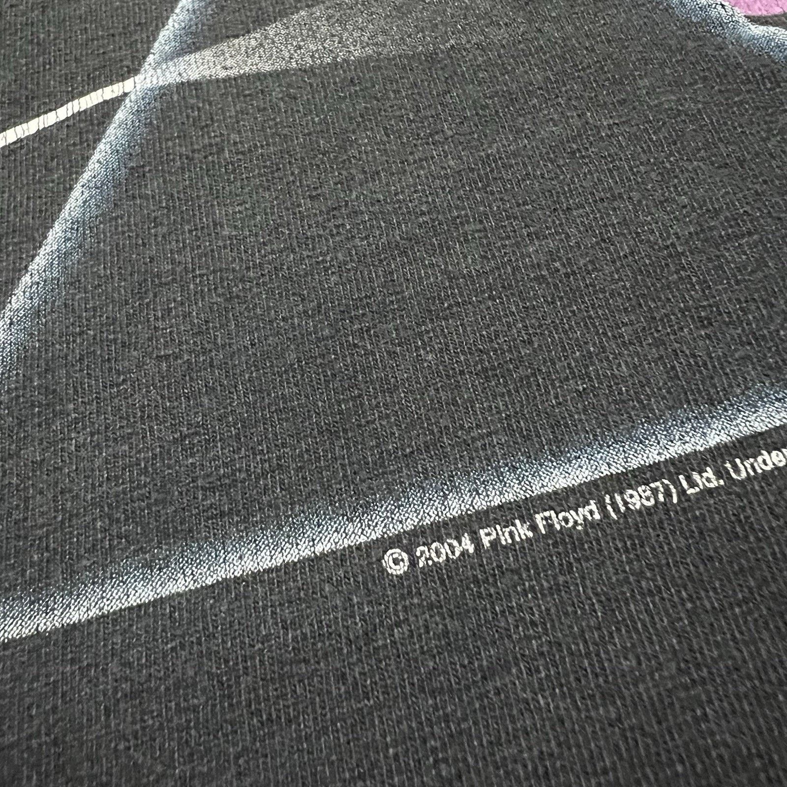 Alstyle VTG Pink Floyd Big Logo Dark Side Of The Moon Y2K Band Tee Size US XL / EU 56 / 4 - 5 Thumbnail