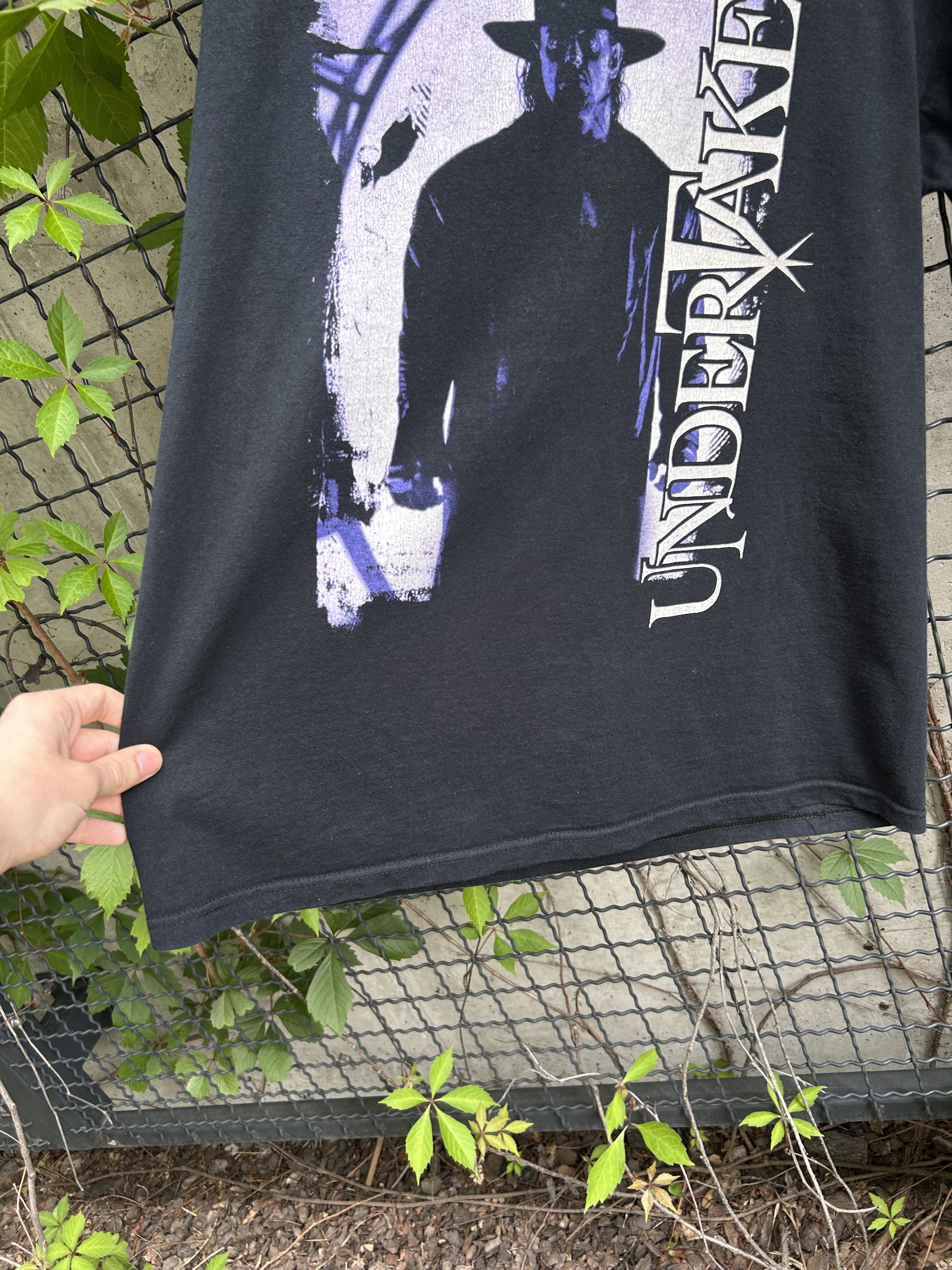 WWE Vintage 2007 The Undertaker WWE WCW Wrestling T-shirt Size US L / EU 52-54 / 3 - 4 Thumbnail