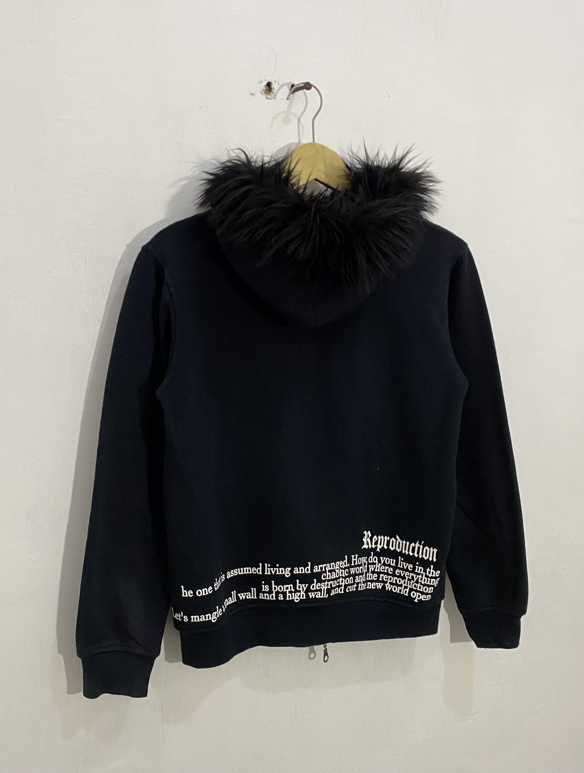 If Six Was Nine 💥Poem💥 Fur Zipper Hoodie LGB Style Size US M / EU 48-50 / 2 - 16 Thumbnail