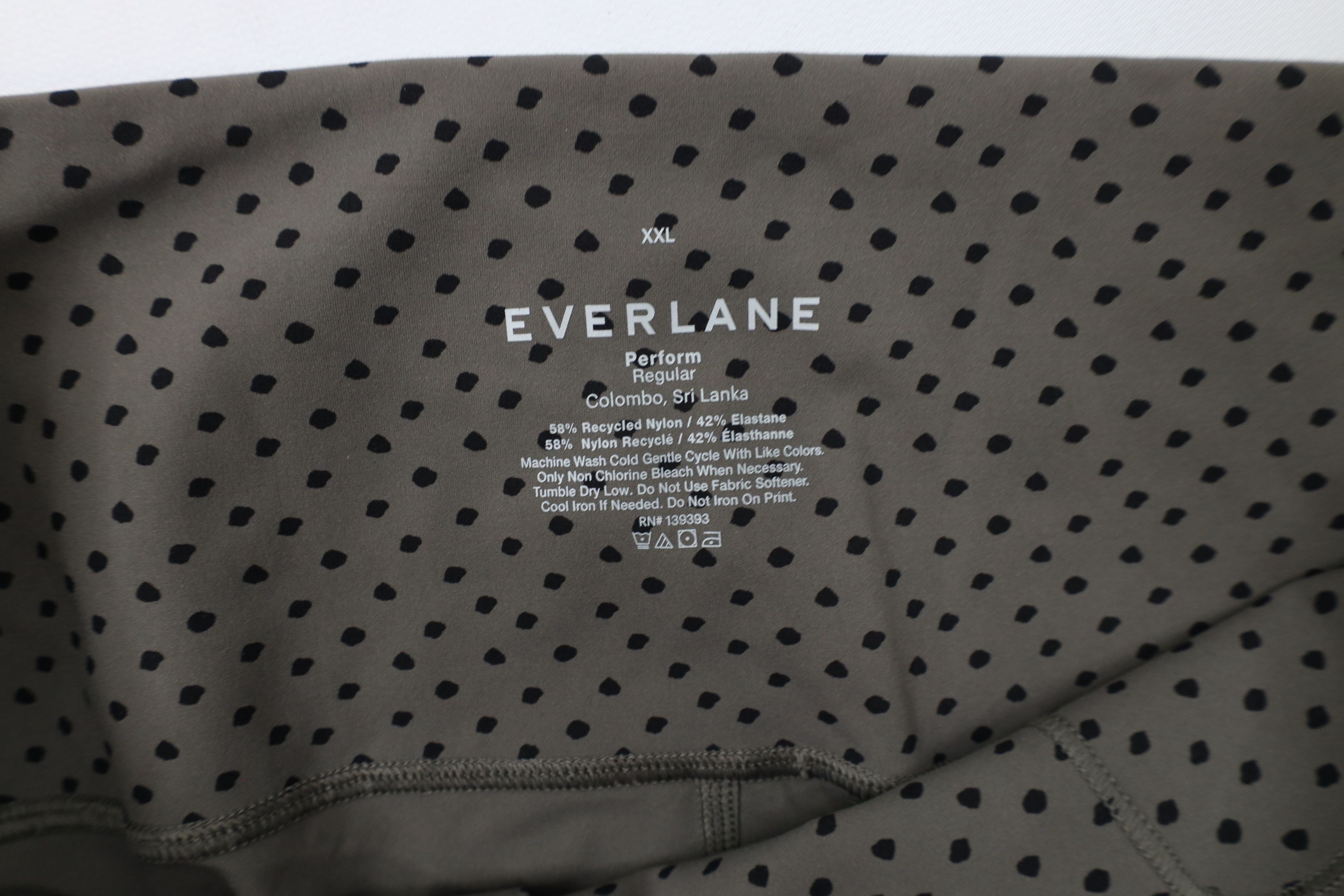Everlane × Vintage Everlane Regular Polka Dot Spandex Leggings Pants Gray Size 32" / US 10 / IT 46 - 5 Thumbnail