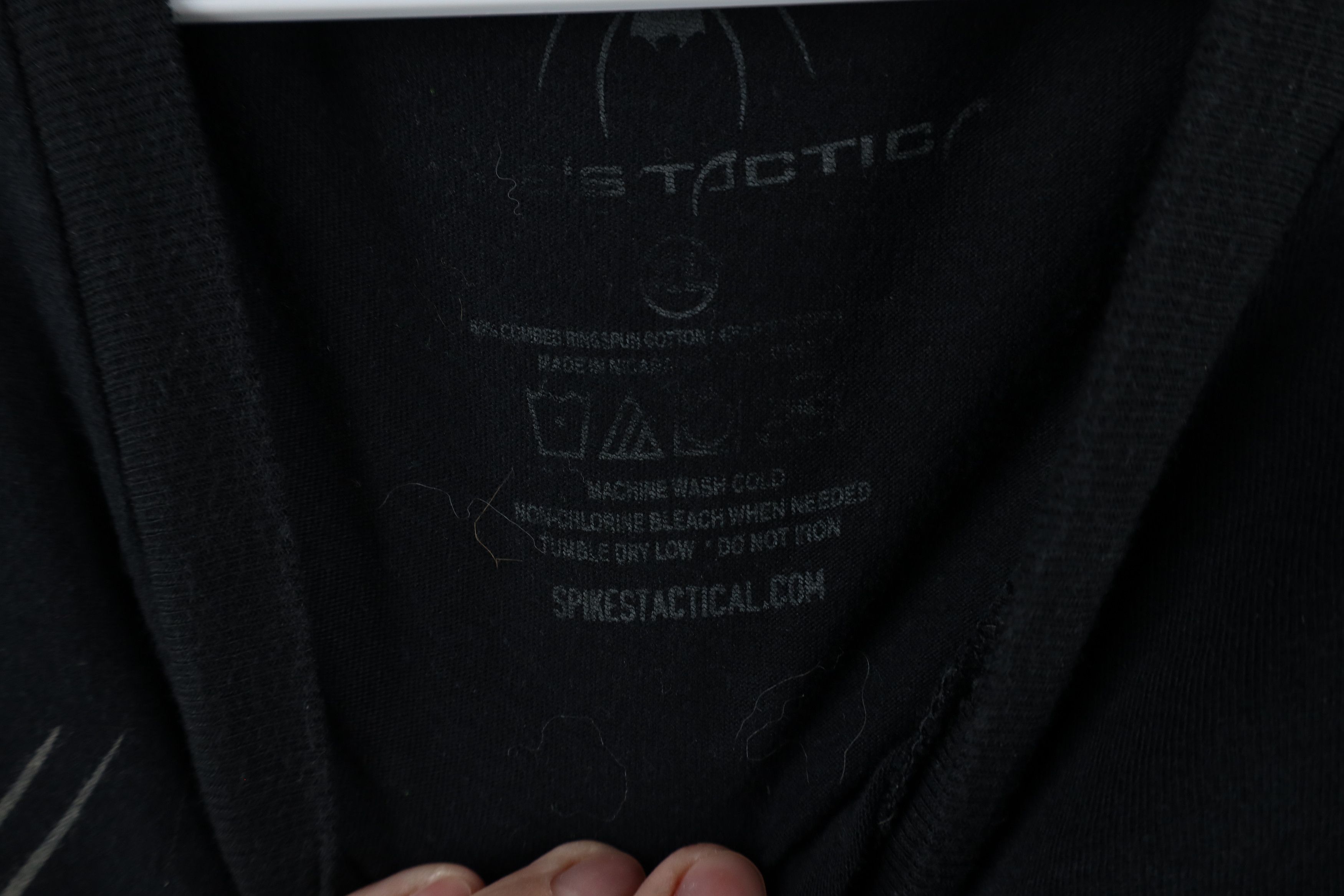 Vintage Spikes Tactical Out Spider Logo Short Sleeve T-Shirt Black Size US XL / EU 56 / 4 - 7 Thumbnail