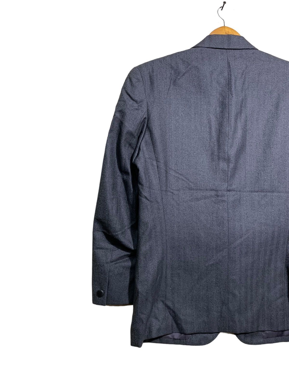 Thierry Mugler 🔥THIERRY MUGLER GREY MENS BLAZER JACKET Size US M / EU 48-50 / 2 - 6 Thumbnail