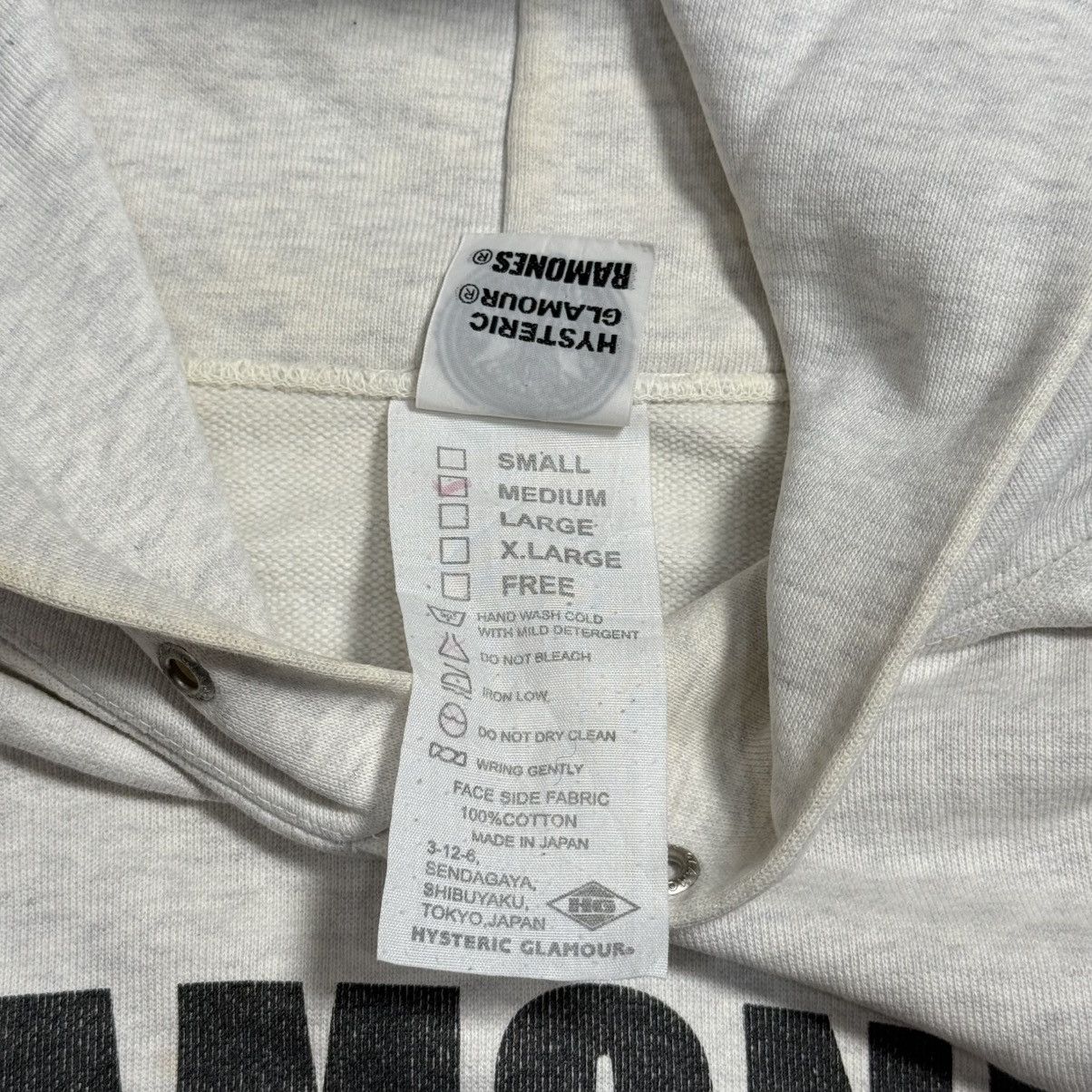 Hysteric Glamour Rare hysteric glamour ramones hoodie Size US L / EU 52-54 / 3 - 7 Thumbnail