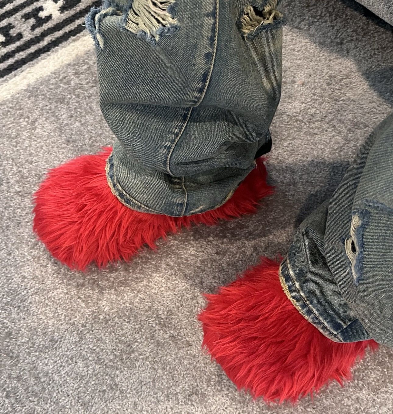Other YELLOW FUR MULES Size US 9.5 / EU 42-43 - 2 Thumbnail