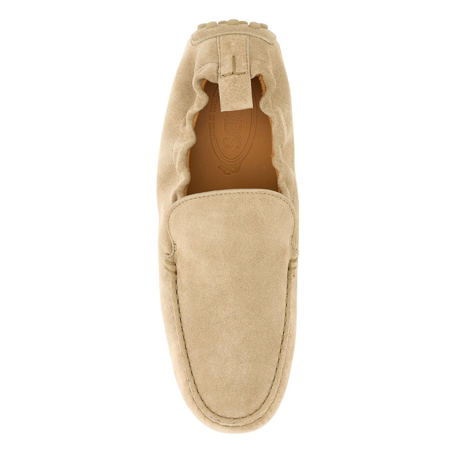 TOD'S Sand Brown Suede Loafers New & Authentic (Women's size
