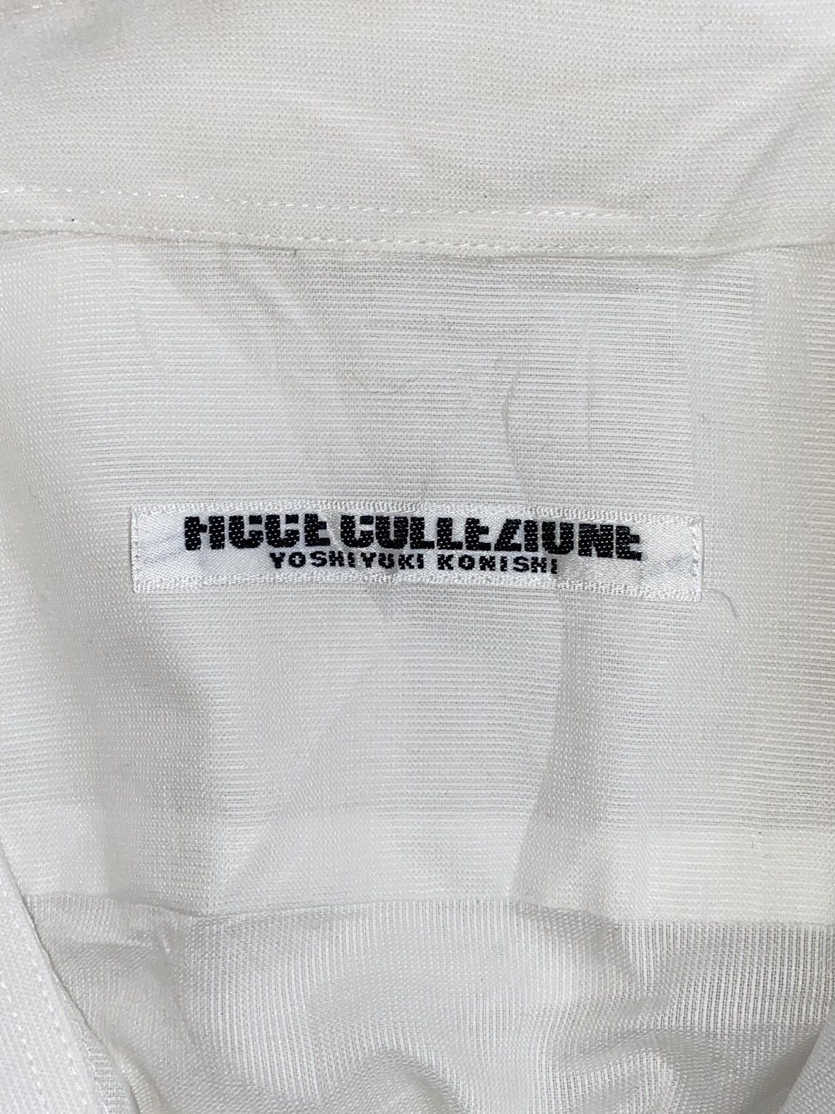 Issey Miyake × Japanese Brand × Yoshiyuki Konishi YOSHIYUKI KONISHI White Shirt Size US S / EU 44-46 / 1 - 11 Thumbnail