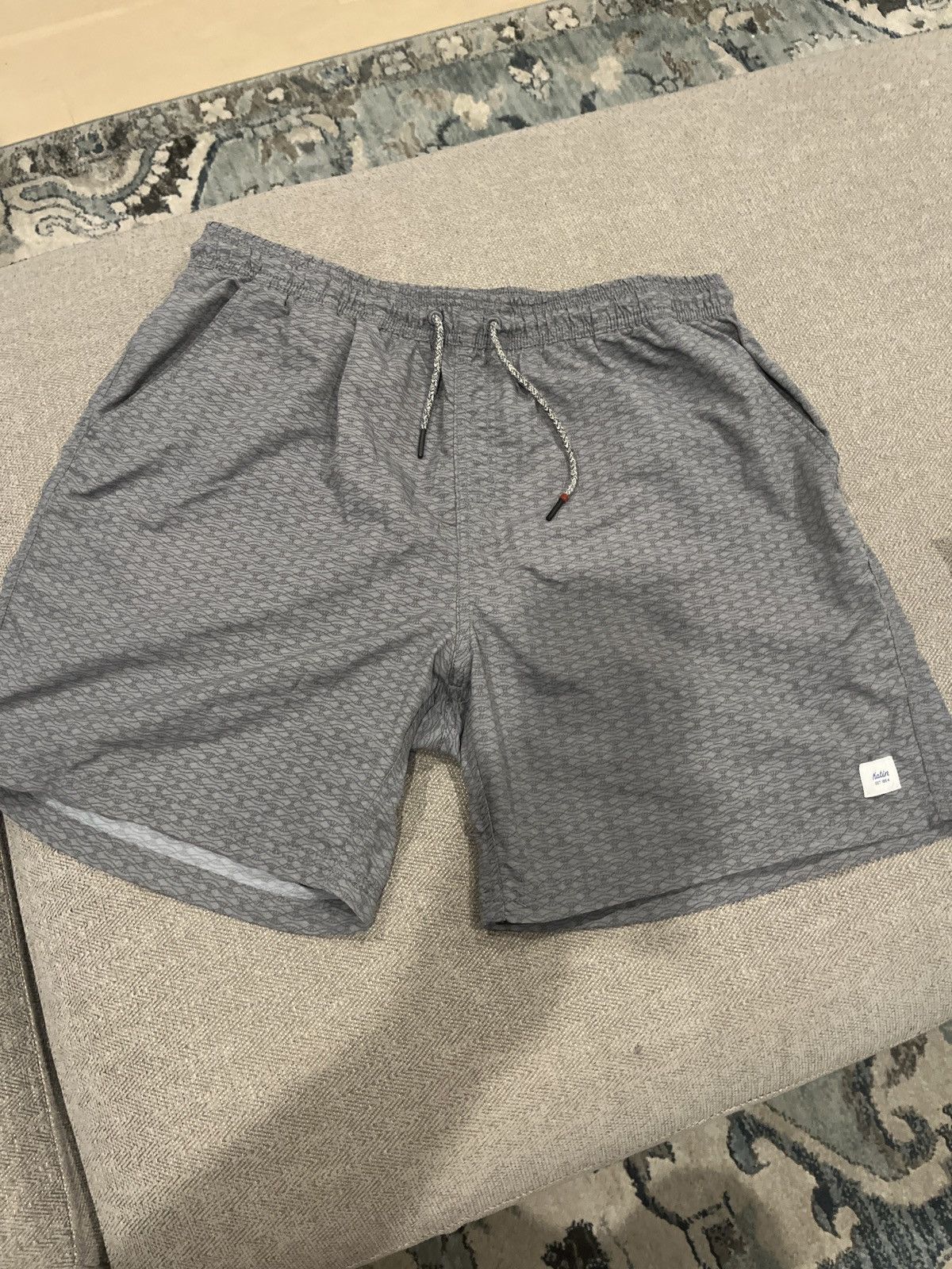 Katin × Katin Usa Katin Volley Shorts - Grey Pattern Size US 36 / EU 52 - 1 Thumbnail