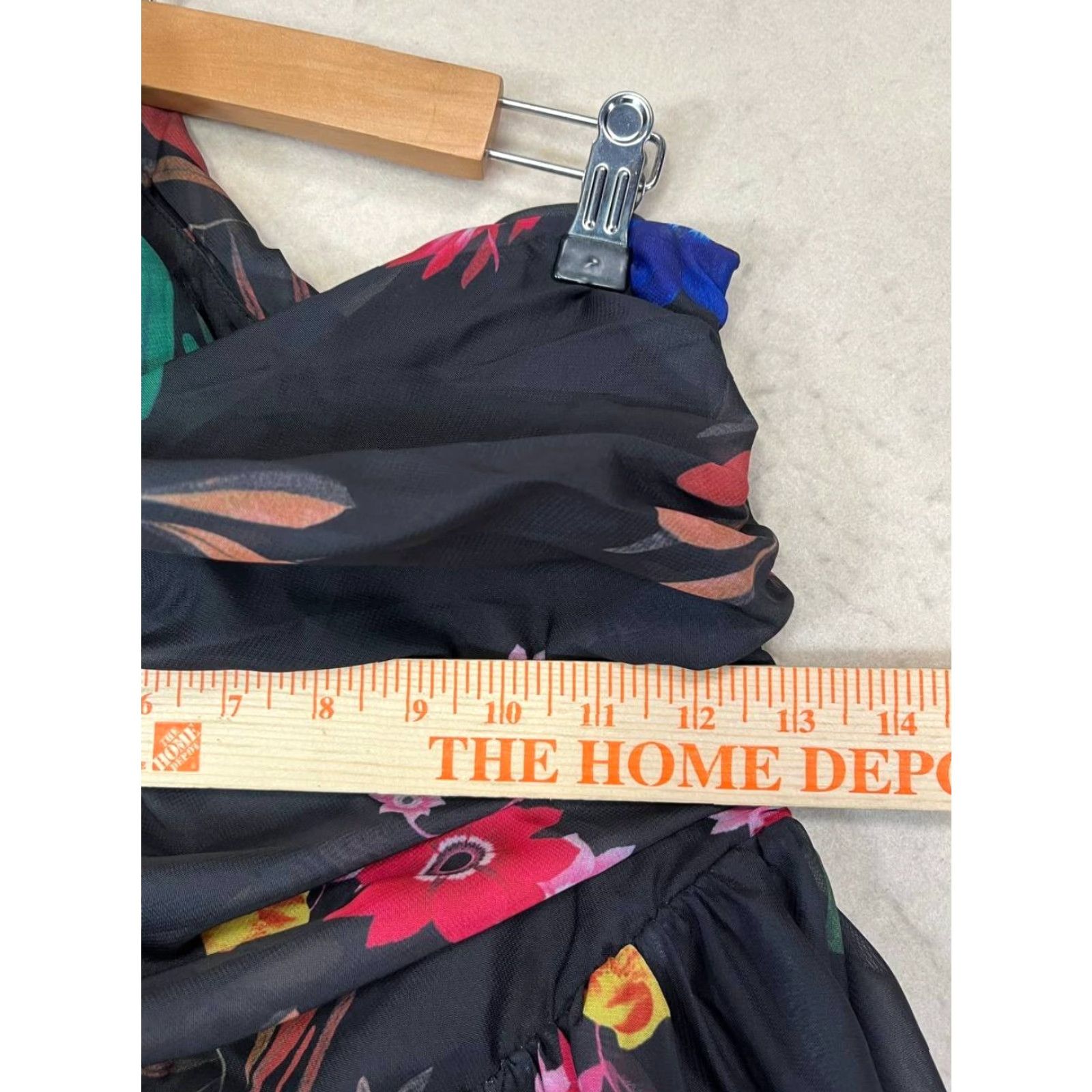 After Six Oc Order Plus Dress Womens One Shoulder Belted Floral A Line Size M See Pics Size M / US 6-8 / IT 42-44 - 3 Thumbnail