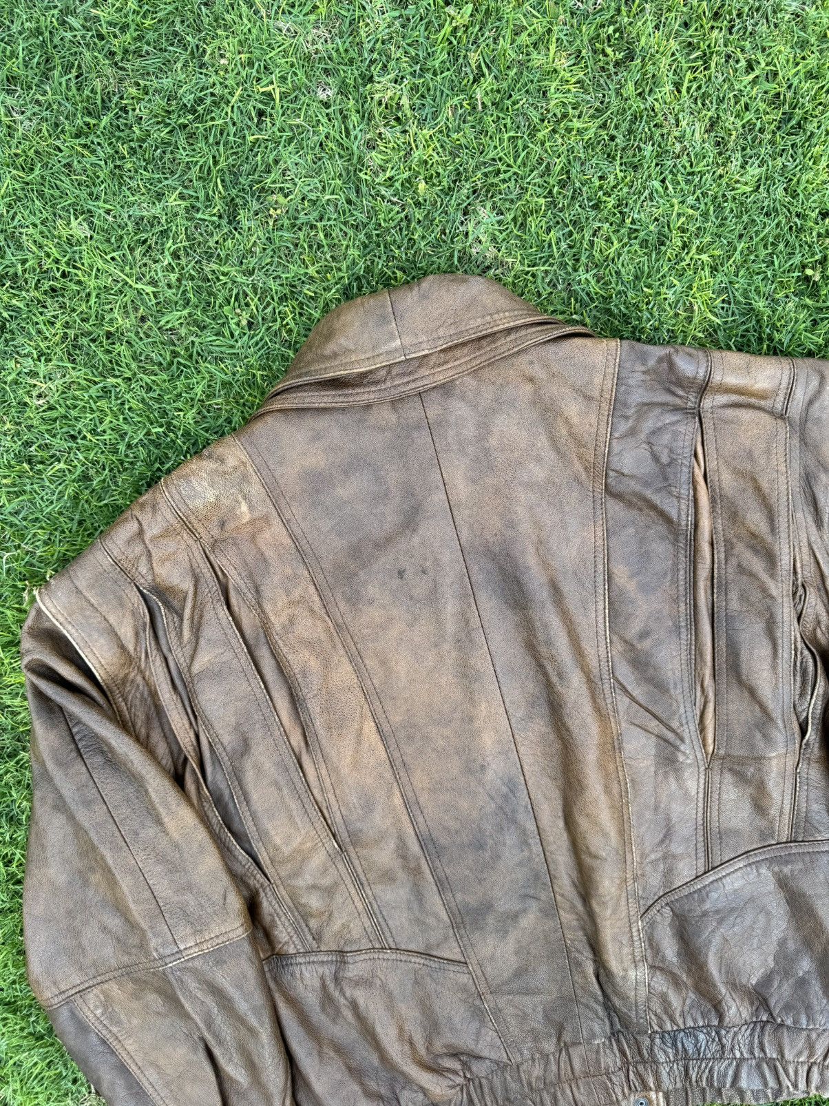 Vintage Vintage jacket echtes leder capia Size US L / EU 52-54 / 3 - 16 Thumbnail