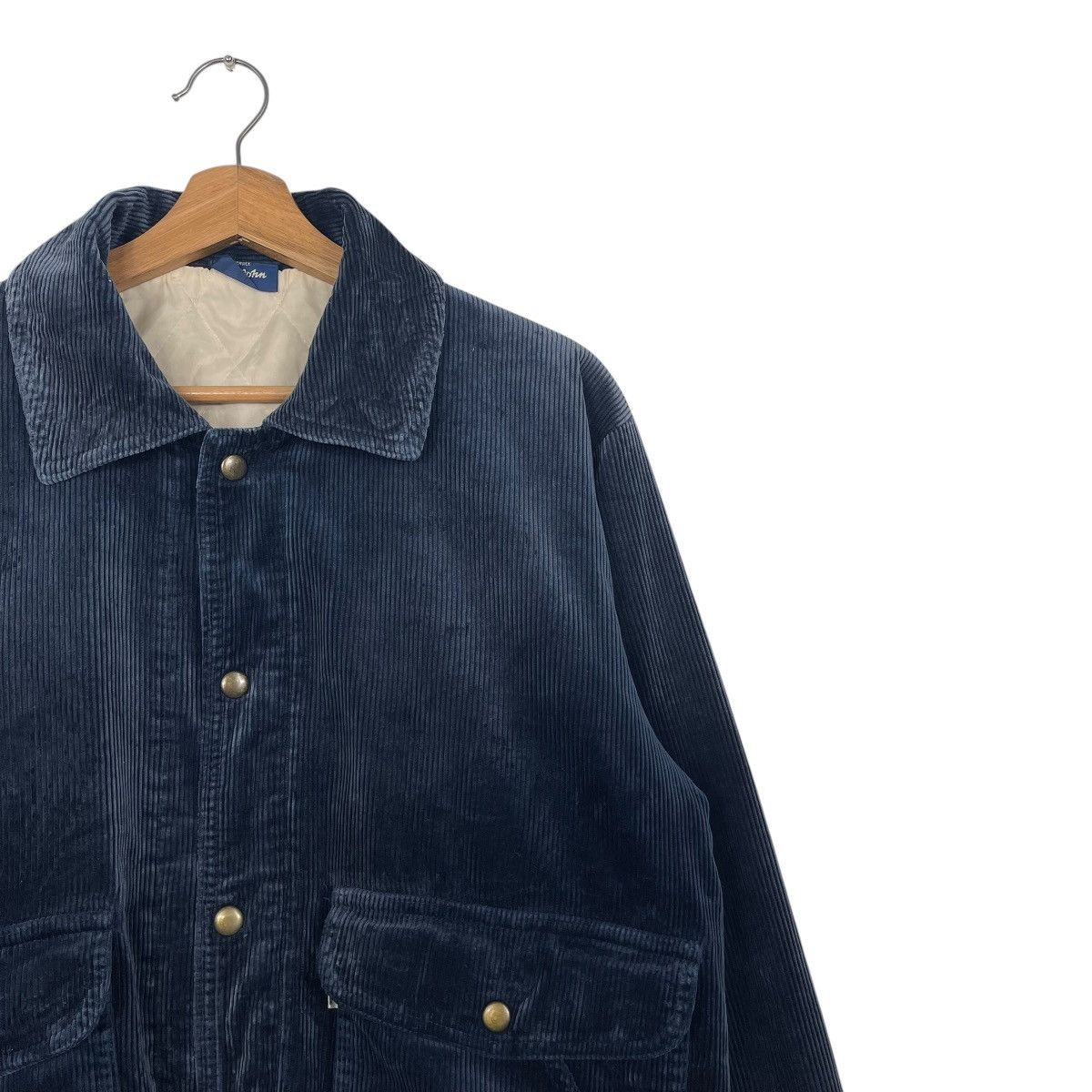 Big John Vintage 80s Big John Corduroy Button/Zipper Jacket Size US L / EU 52-54 / 3 - 5 Thumbnail