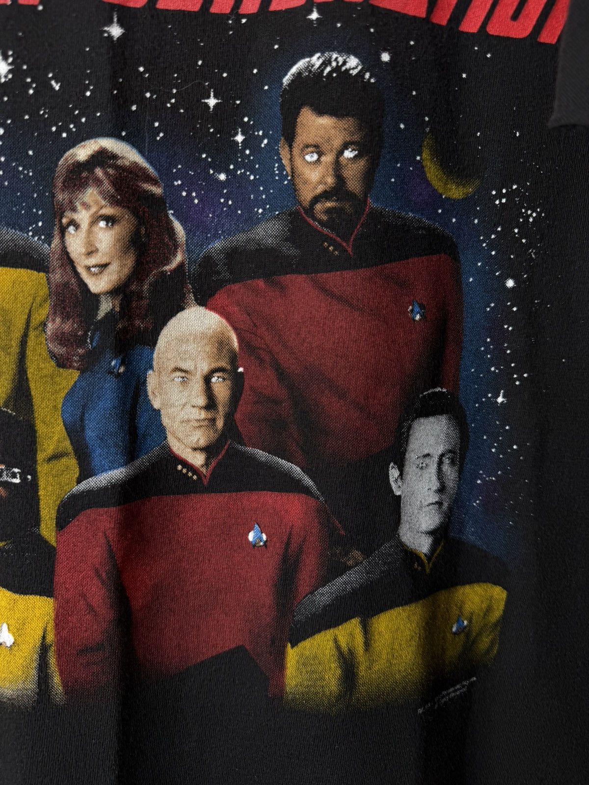 Other Rare! 1993 Vintage Star Trek The Next Generation T Shirt Size US L / EU 52-54 / 3 - 4 Thumbnail
