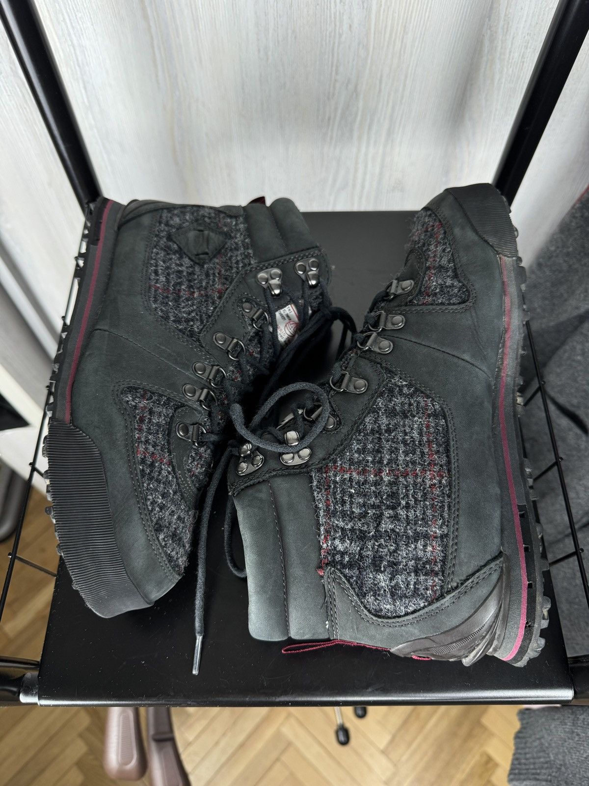 The North Face THE NORTH FACE x Harris Tweed Back to Berkeley Black Boots Size US 8.5 / EU 41-42 - 10 Thumbnail