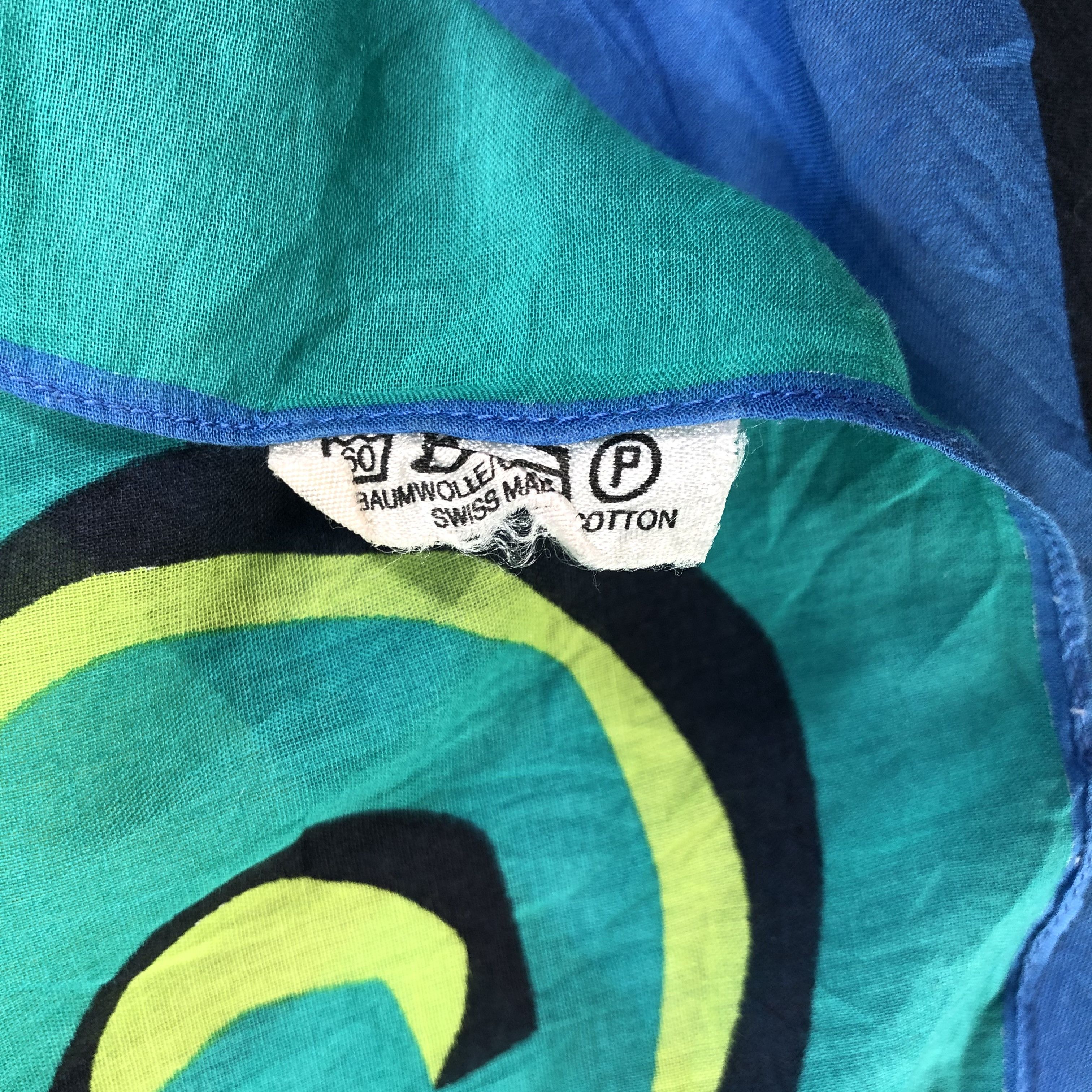 Vintage Vintage Christian Fischbacher Silk Scarf Size ONE SIZE - 5 Thumbnail
