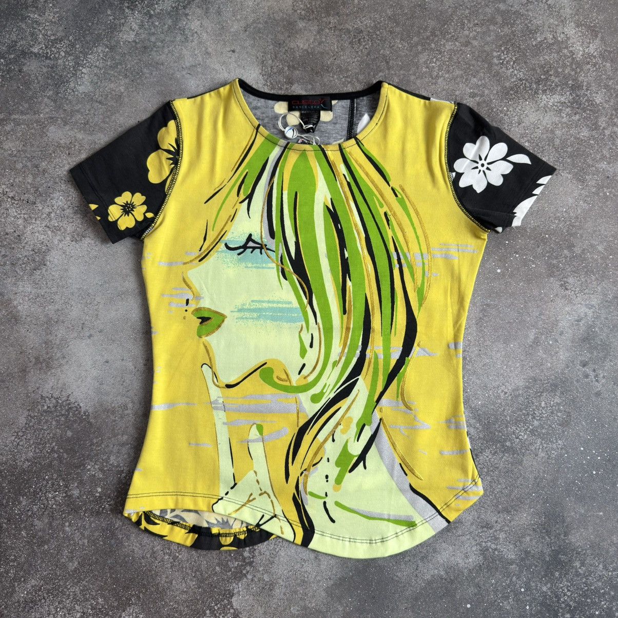 Custo Barcelona × Japanese Brand Custo Barcelona Long Sleeve Top (Jean Paul Gaultier style) Size M / US 6-8 / IT 42-44 - 1 Thumbnail