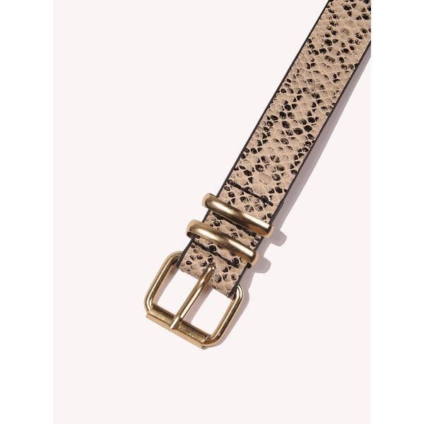 Designer Modern Vintage Belt Riveted Belts Menswear Accessories Size ONE SIZE - 4 Thumbnail