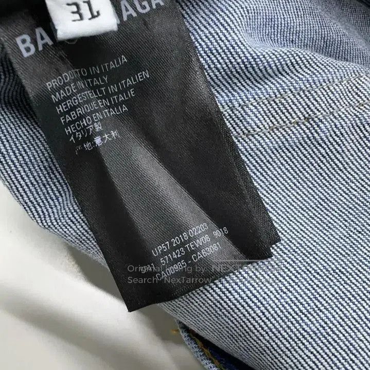 Other Balenciaga Blue Straight Leg Denim Jeans. Size US 31 - 5 Thumbnail