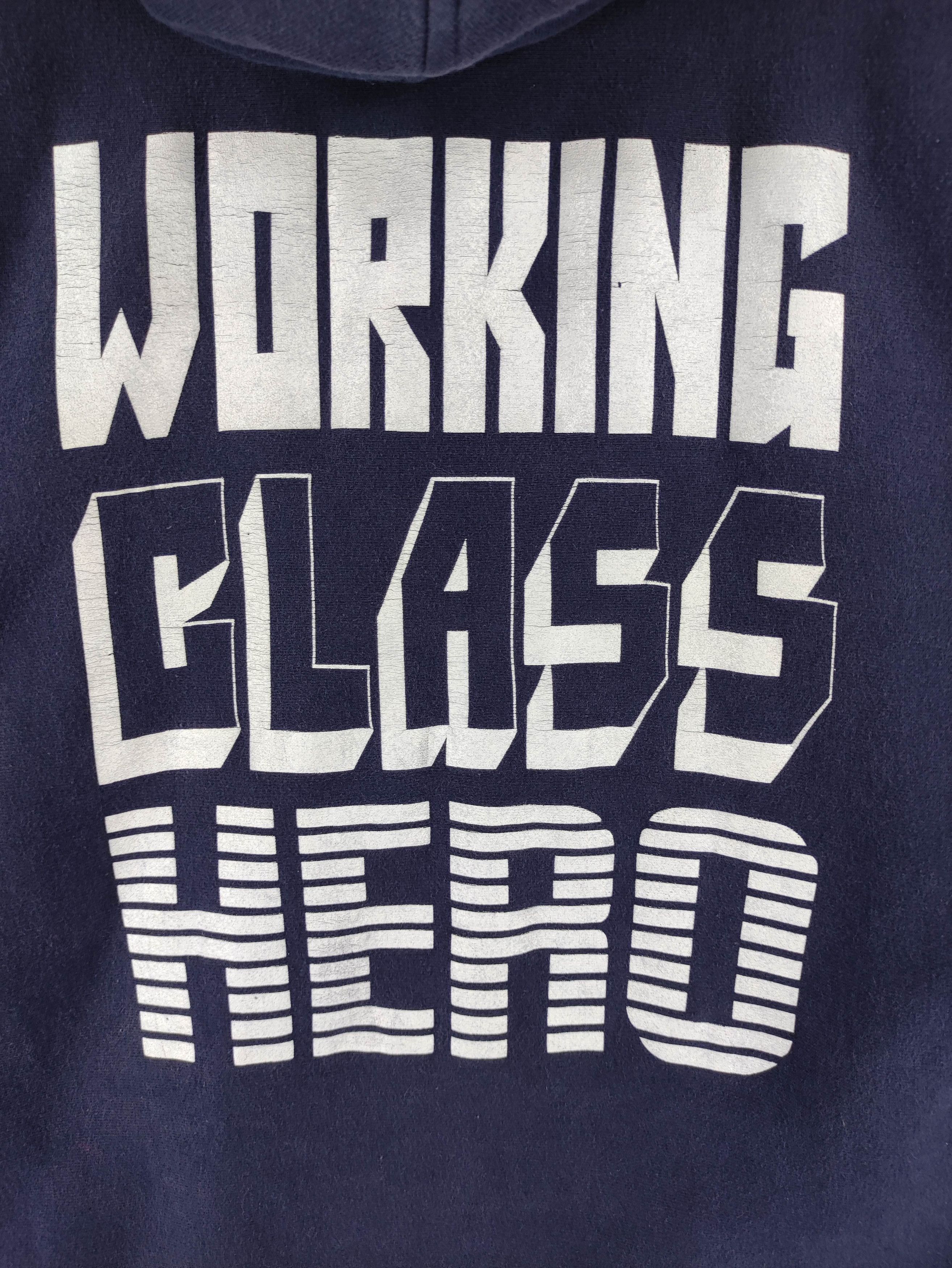 Japanese Brand Vintage Working Class Hero Hoodie Sweater Size US L / EU 52-54 / 3 - 8 Thumbnail