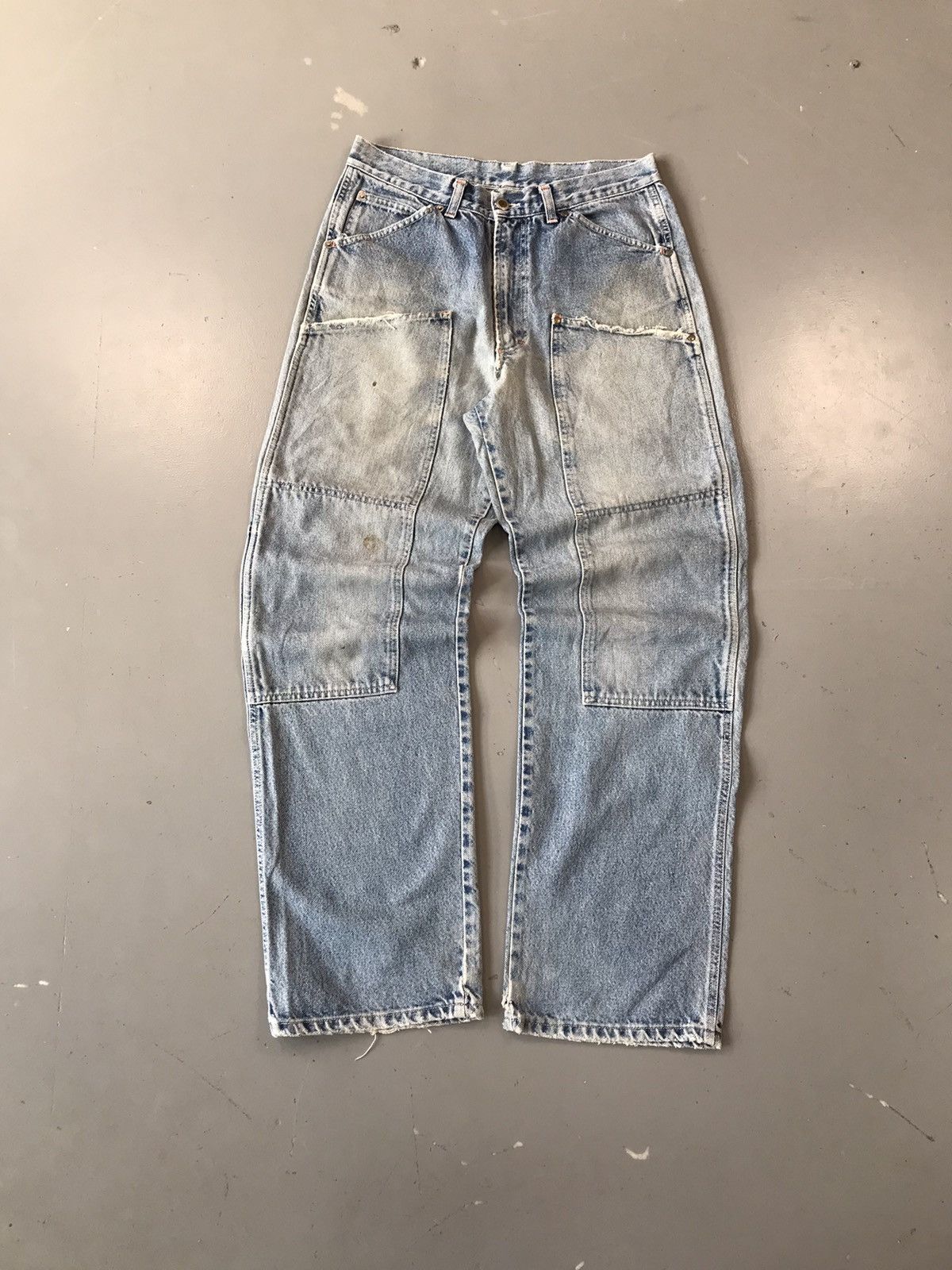 Vintage Crazy Y2K vintage big pocket baggy fit denim Size US 32 / EU 48 - 1 Thumbnail