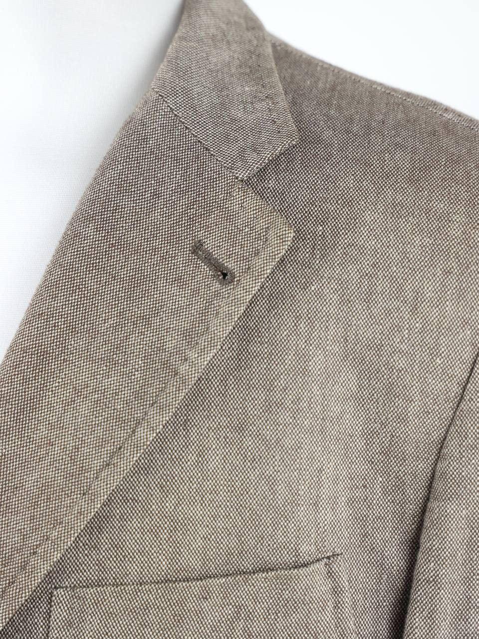 Fay FAY Linen and cotton blazer jacket Size 54R - 7 Thumbnail