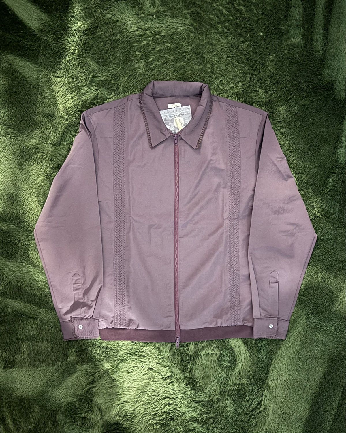 [4] xlim ep.3 01 two way zipper shirts jacket burgundy