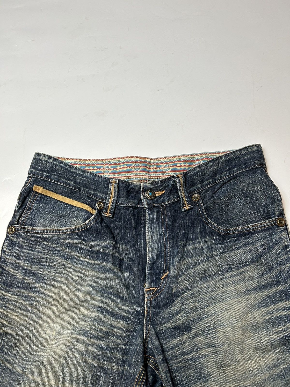 Edwin × Vintage EXCLUSIVE VINTAGE EDWIN DISTRESSED DENIM PANTS Size US 35 - 3 Thumbnail
