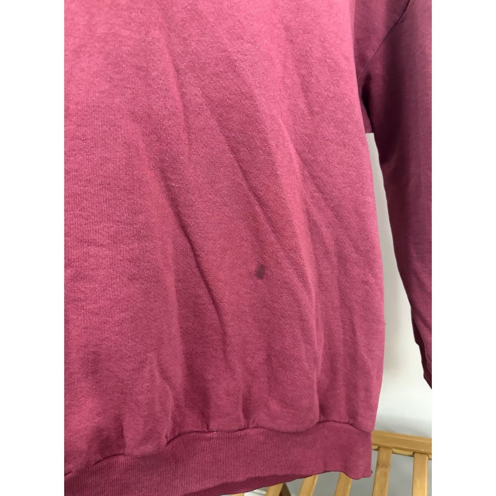 Jerzees VTG 80s Jerzees Paper Thin Burnout Burgundy Boxy Sweatshirt 3X Men Sweatshirt Burgundy 80s Jerzees Burnout Boxy Pullover Shirts Mens, 3X, Burgundy Size US XXL / EU 58 / 5 - 6 Thumbnail