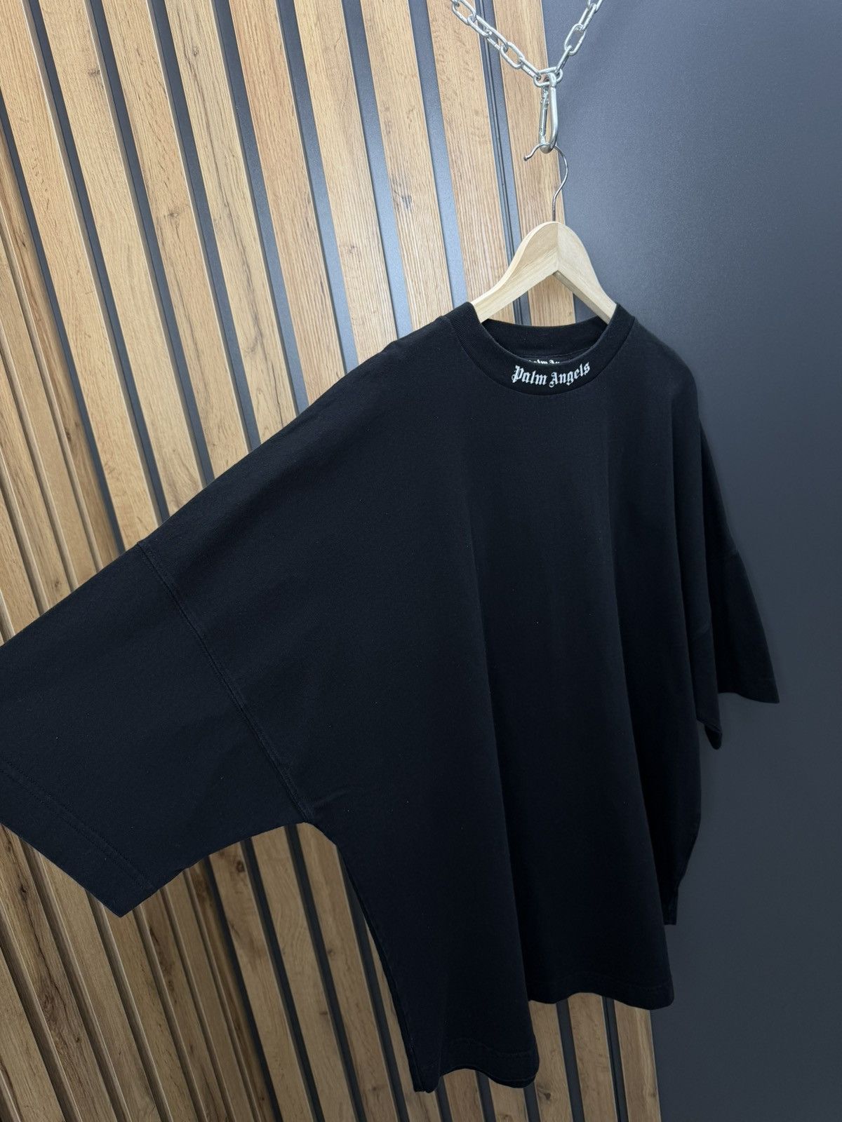 Palm Angels Palm Angels Oversized Back Logo T-Shirt Black Size US XL / EU 56 / 4 - 5 Thumbnail