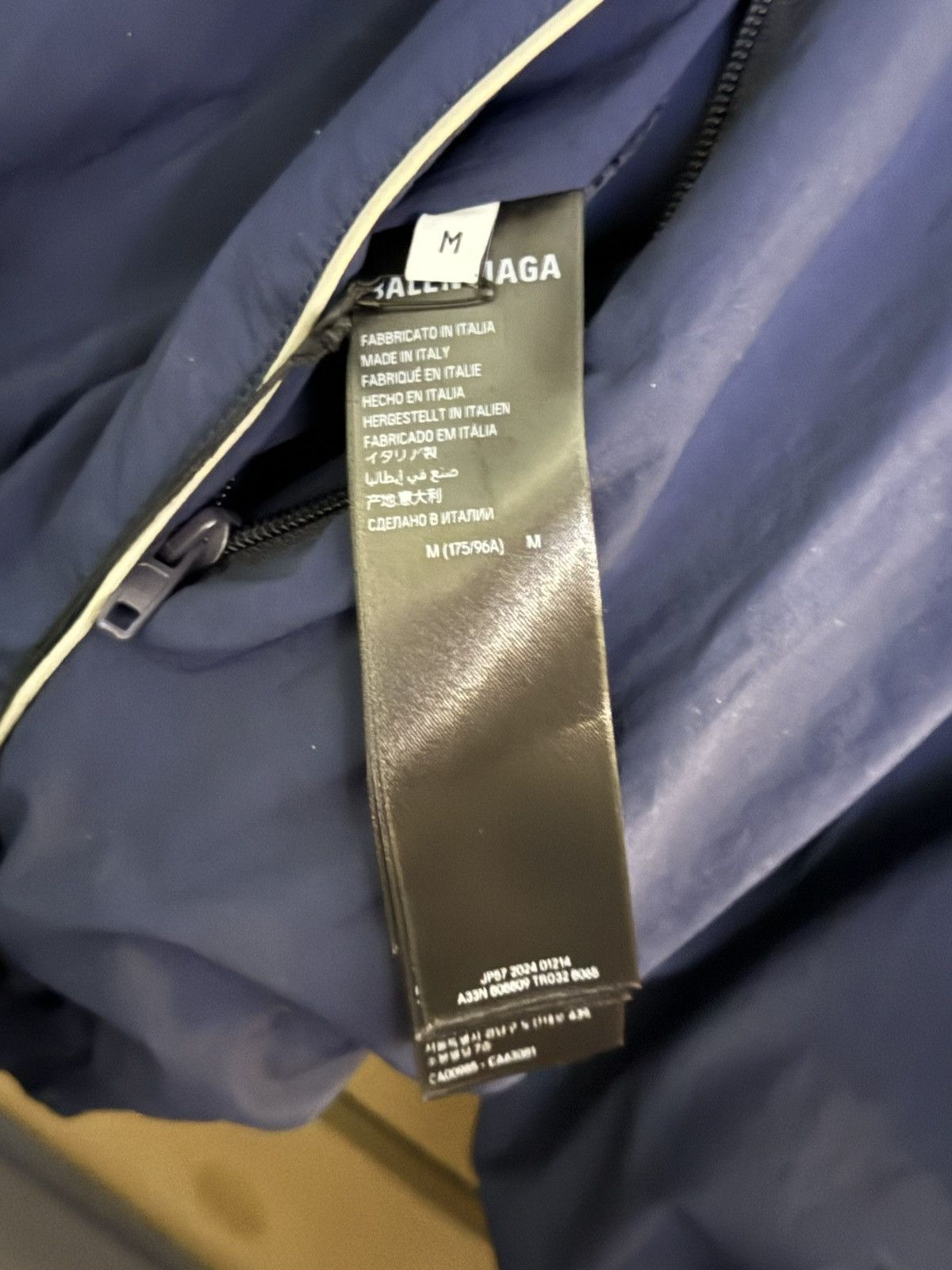 Balenciaga Balenciaga Reversible Deconstructed track jacket Size US M / EU 48-50 / 2 - 5 Thumbnail