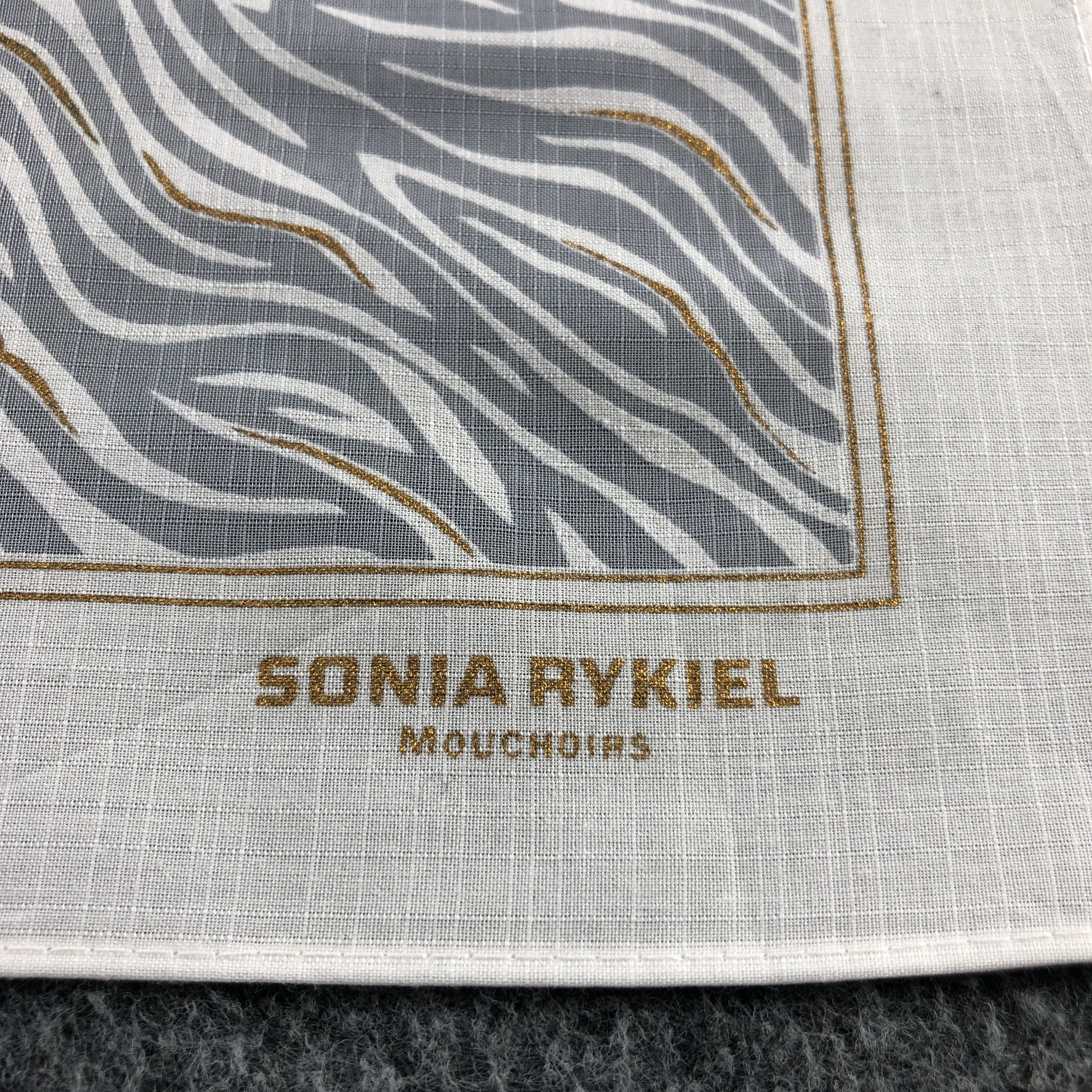 Sonia Rykiel Sonia Rykiel Bandana Neckerchief Handkerchief H2520 Size ONE SIZE - 5 Thumbnail