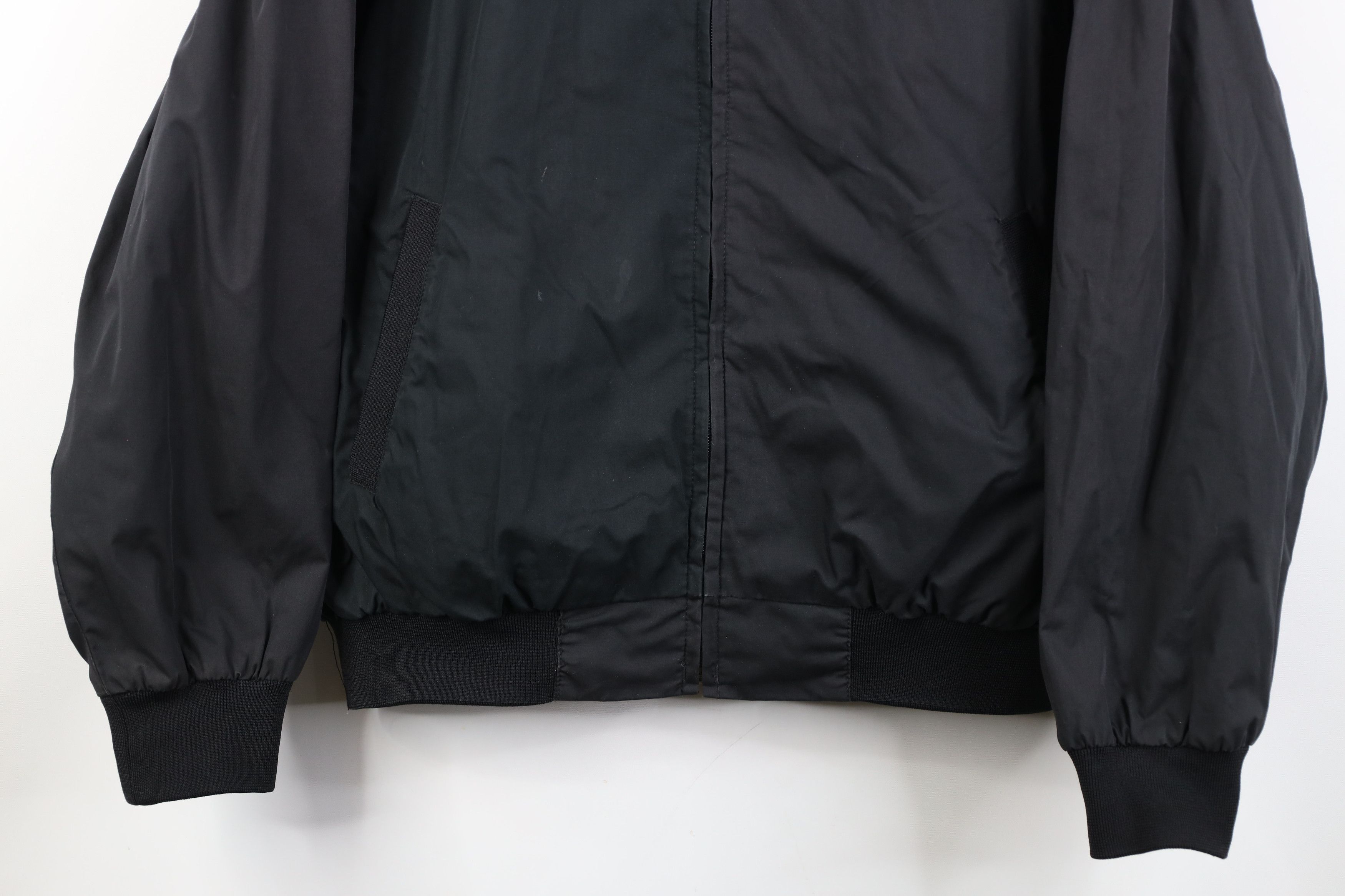 Vintage Vintage 90s Streetwear Full Zip Cafe Racer Bomber Jacket Size US L / EU 52-54 / 3 - 3 Thumbnail