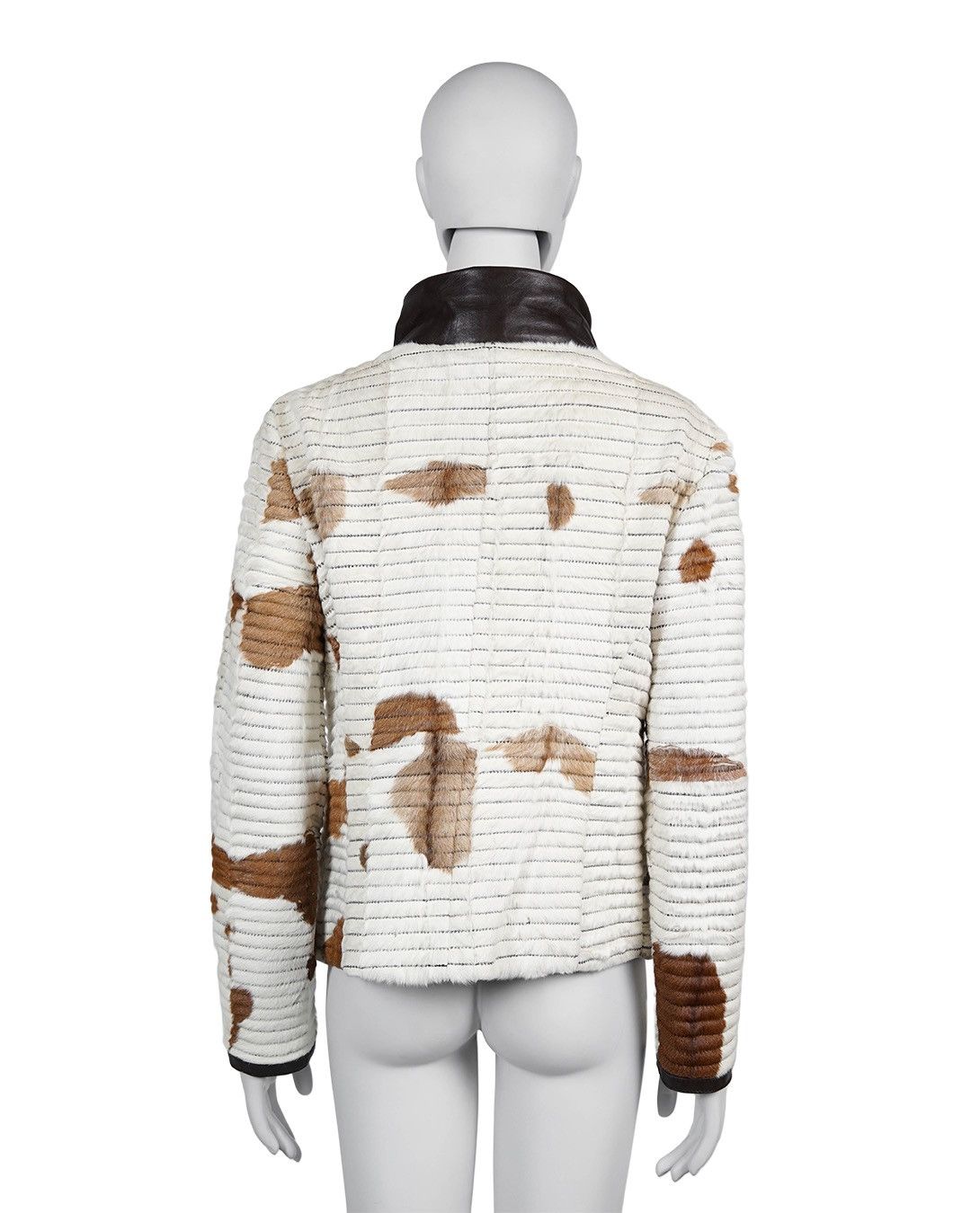 Emporio Armani Emporio Armani F/W2008 Cowhide Fur Jacket Size L / US 10 / IT 46 - 7 Thumbnail