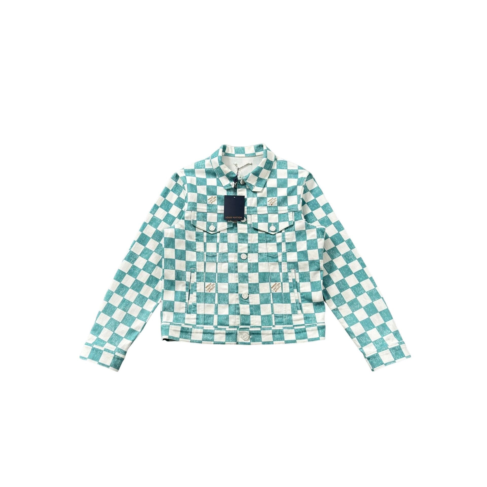 Louis Vuitton Louis Vuitton Damier Denim Jacket 46 Size US S / EU 44-46 / 1 - 1 Thumbnail