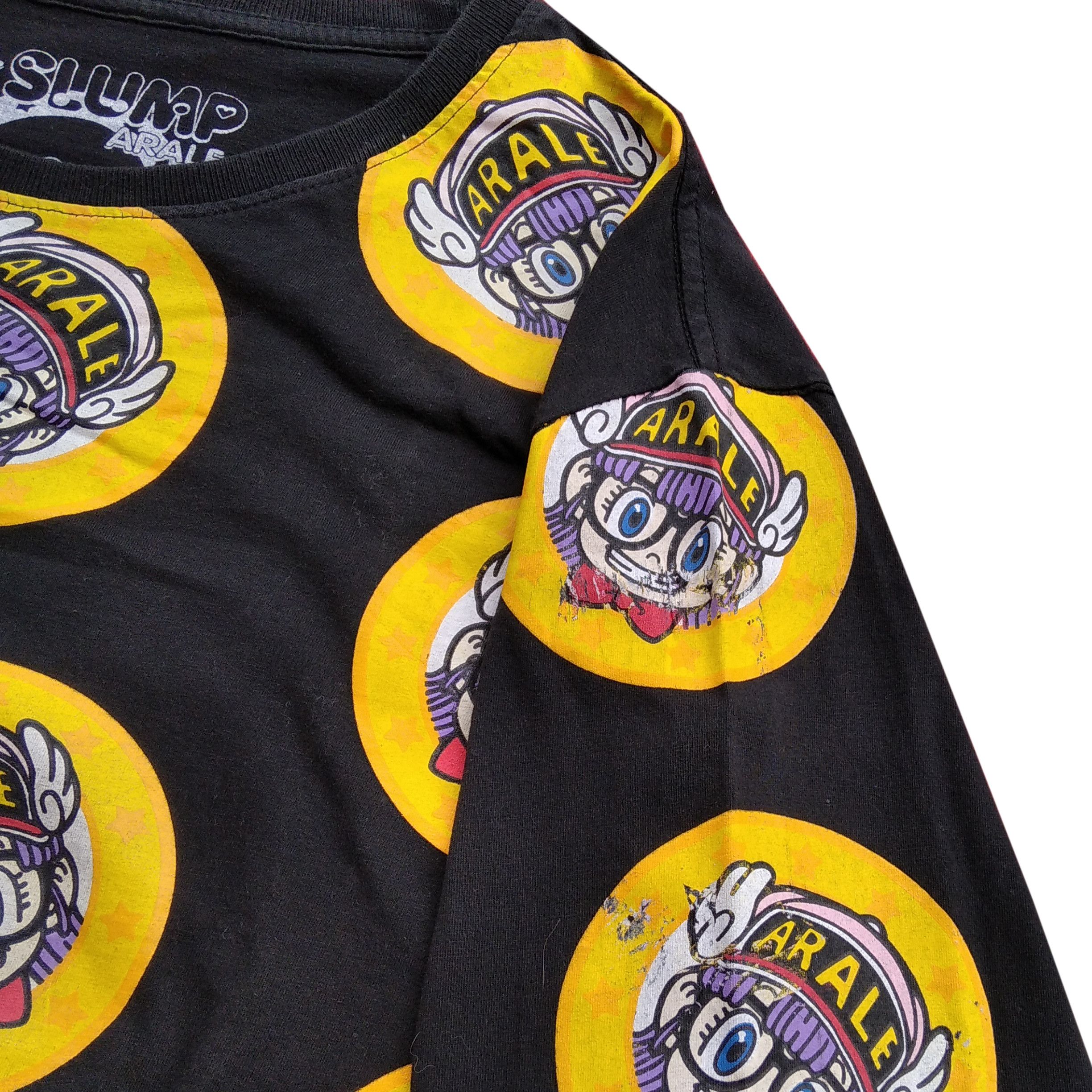 Anime Vintage 00's Dr.SLUMP ARALE Longsleeve T-Shirt Size US L / EU 52-54 / 3 - 2 Thumbnail