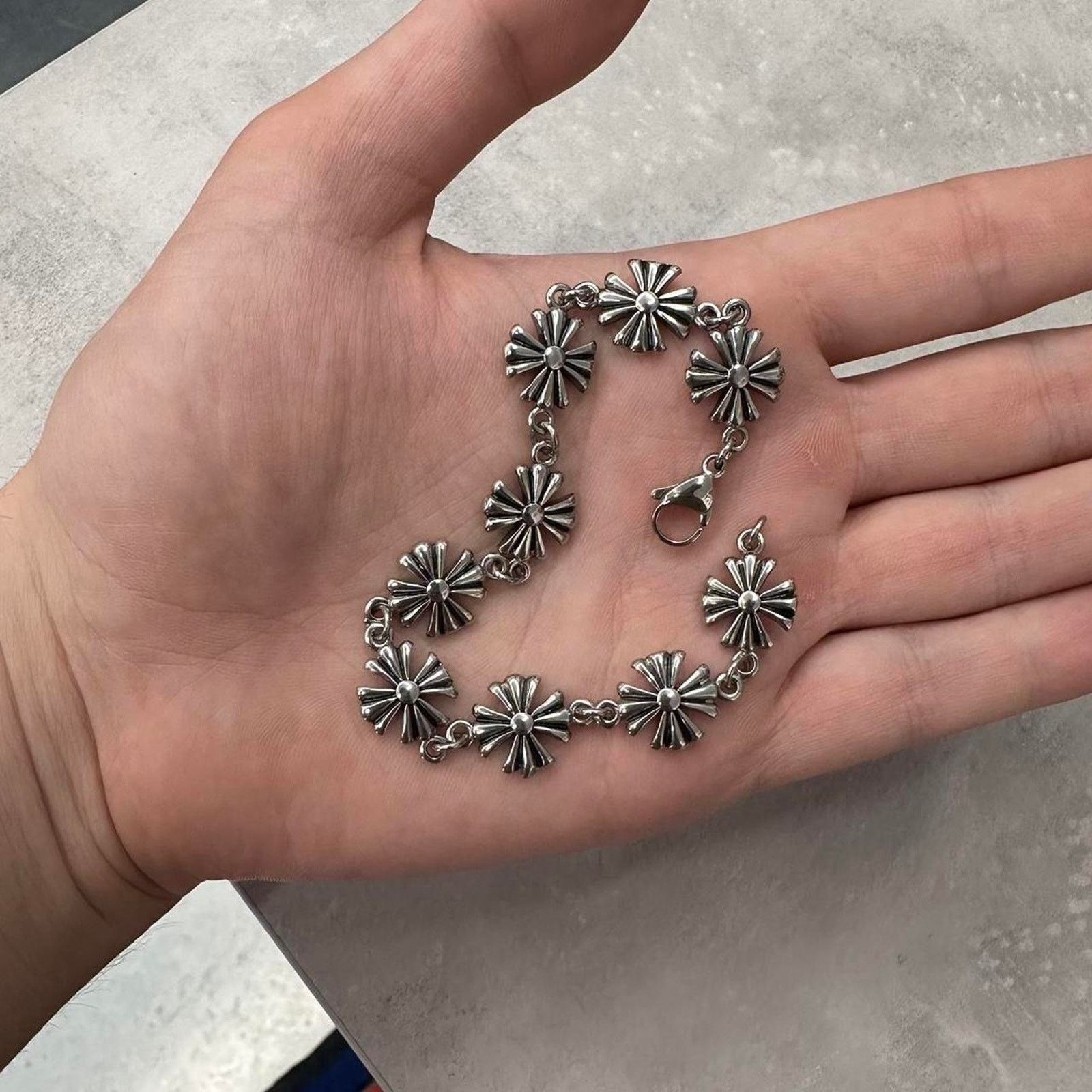 Other Vintage style chrome clover charm MENS Size ONE SIZE - 2 Thumbnail