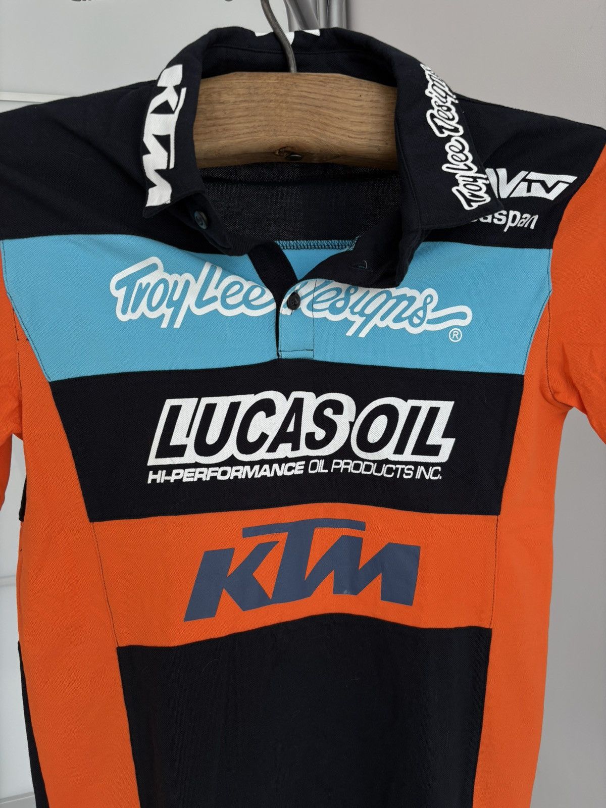Formula 1 Vintage KTM Adidas Racing Polo Shirt Moto Y2K Size US L / EU 52-54 / 3 - 3 Thumbnail