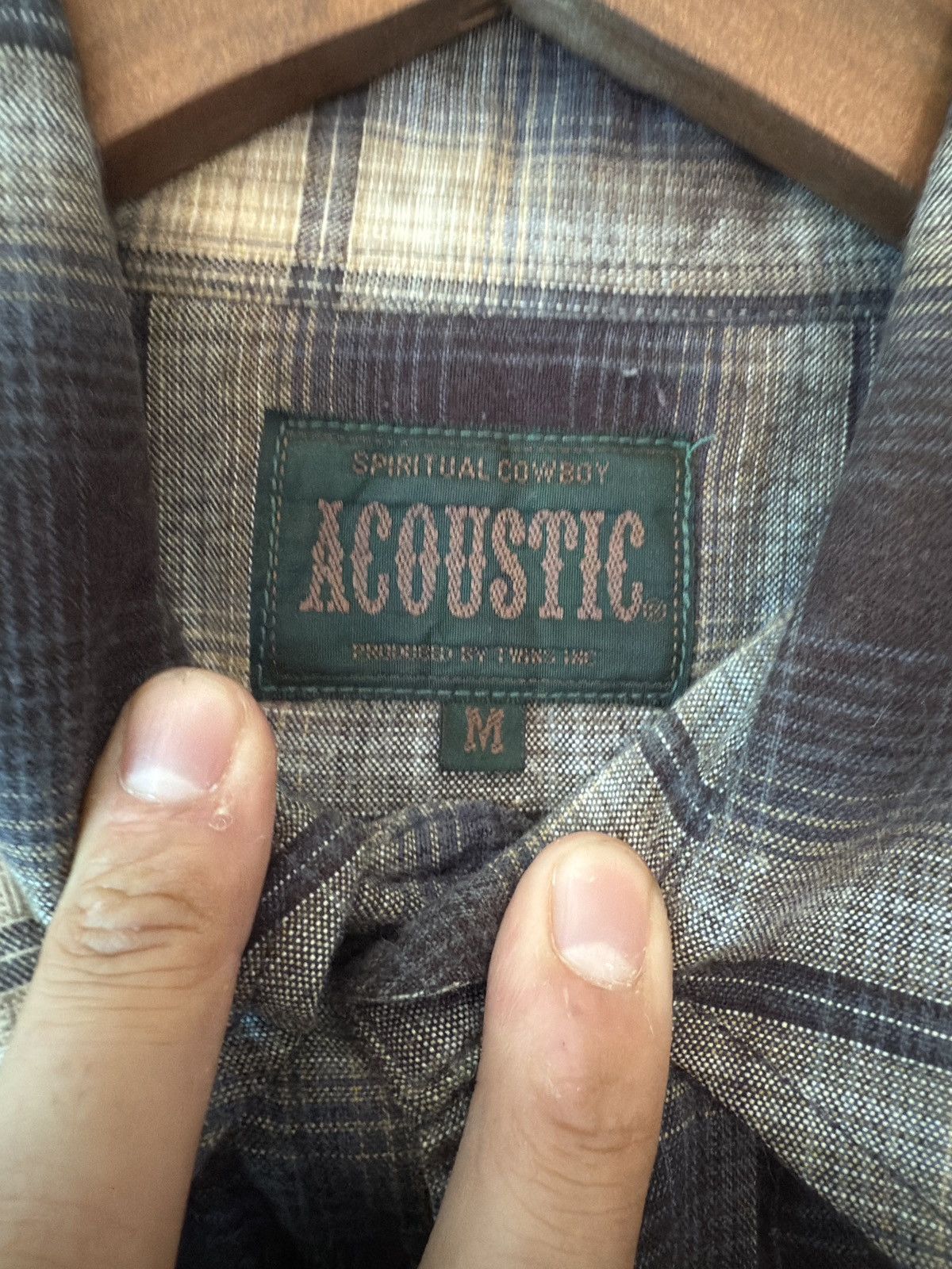 Vintage Sun Faded Native Print Western Flannel Shirt Size US M / EU 48-50 / 2 - 6 Thumbnail