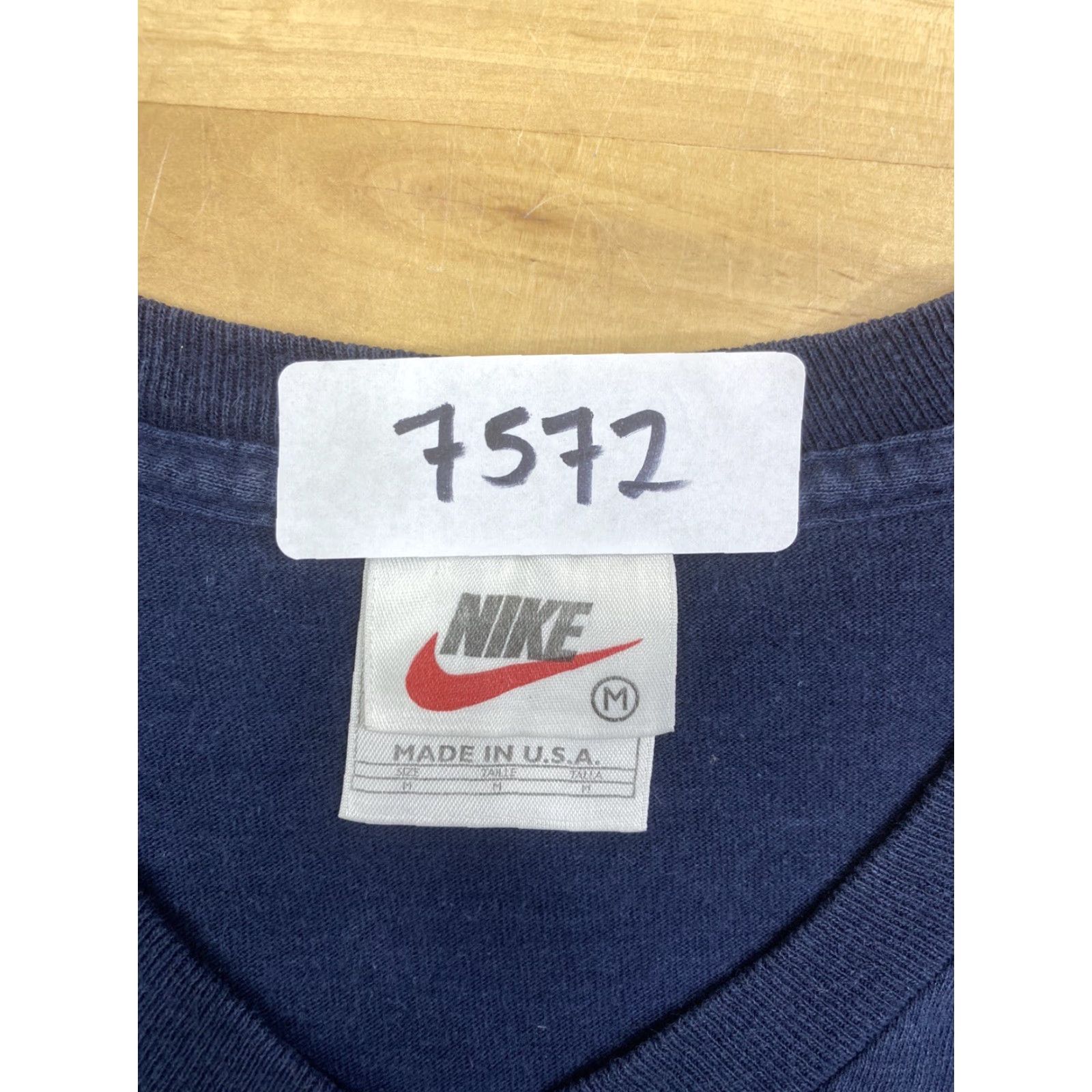 Nike VINTAGE Nike T Shirt Mens M Blue V Neck Short Sleeve USA Shirt M Blue USA Mens V-Neck Short Sleeve Nike T-Shirt Size US M / EU 48-50 / 2 - 3 Thumbnail