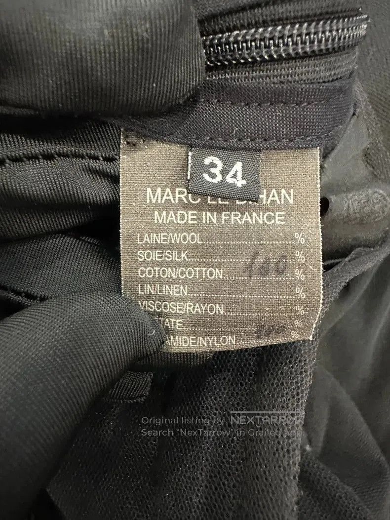 Marc Le Bihan Black Silk Skirt by Marc Le Bihan. Size US 34 / EU 50 - 5 Thumbnail