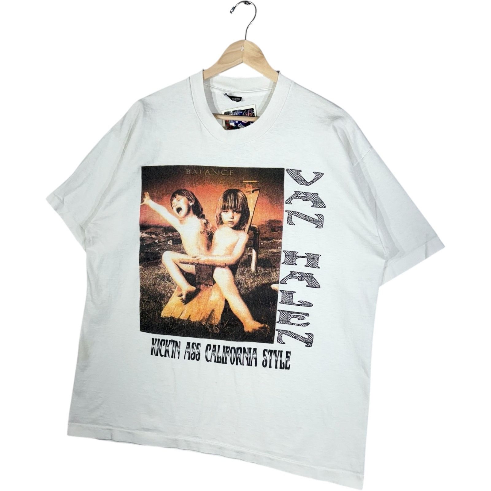 Vintage Vintage Van Halen Balance World Tour Band 90s Tee XL Size US XL / EU 56 / 4 - 3 Thumbnail