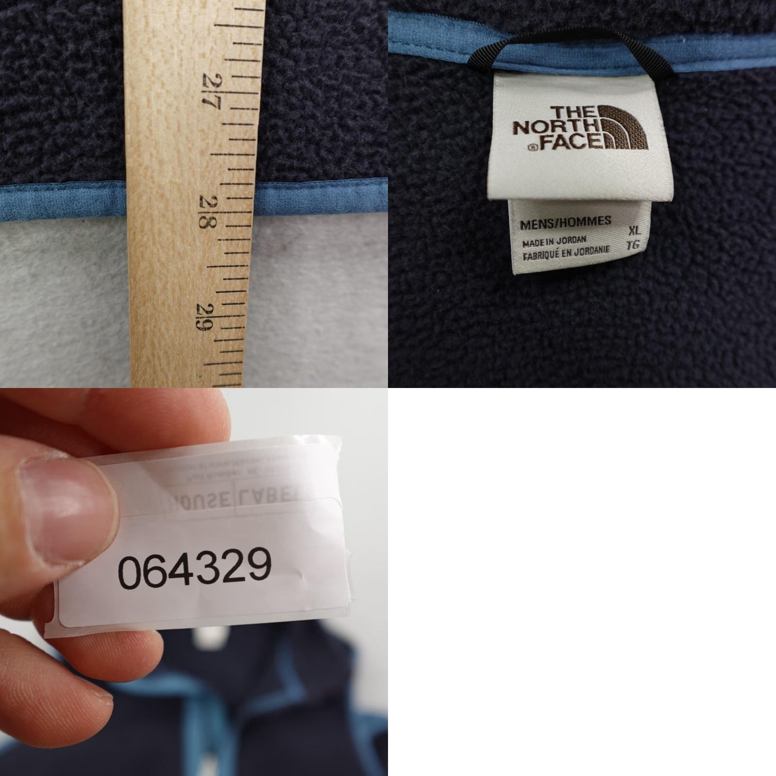 The North Face North Face Vest Mens XL Navy Blue Sherpa Fleece Carbondale Full Zip Up Sweater Size US XL / EU 56 / 4 - 8 Thumbnail