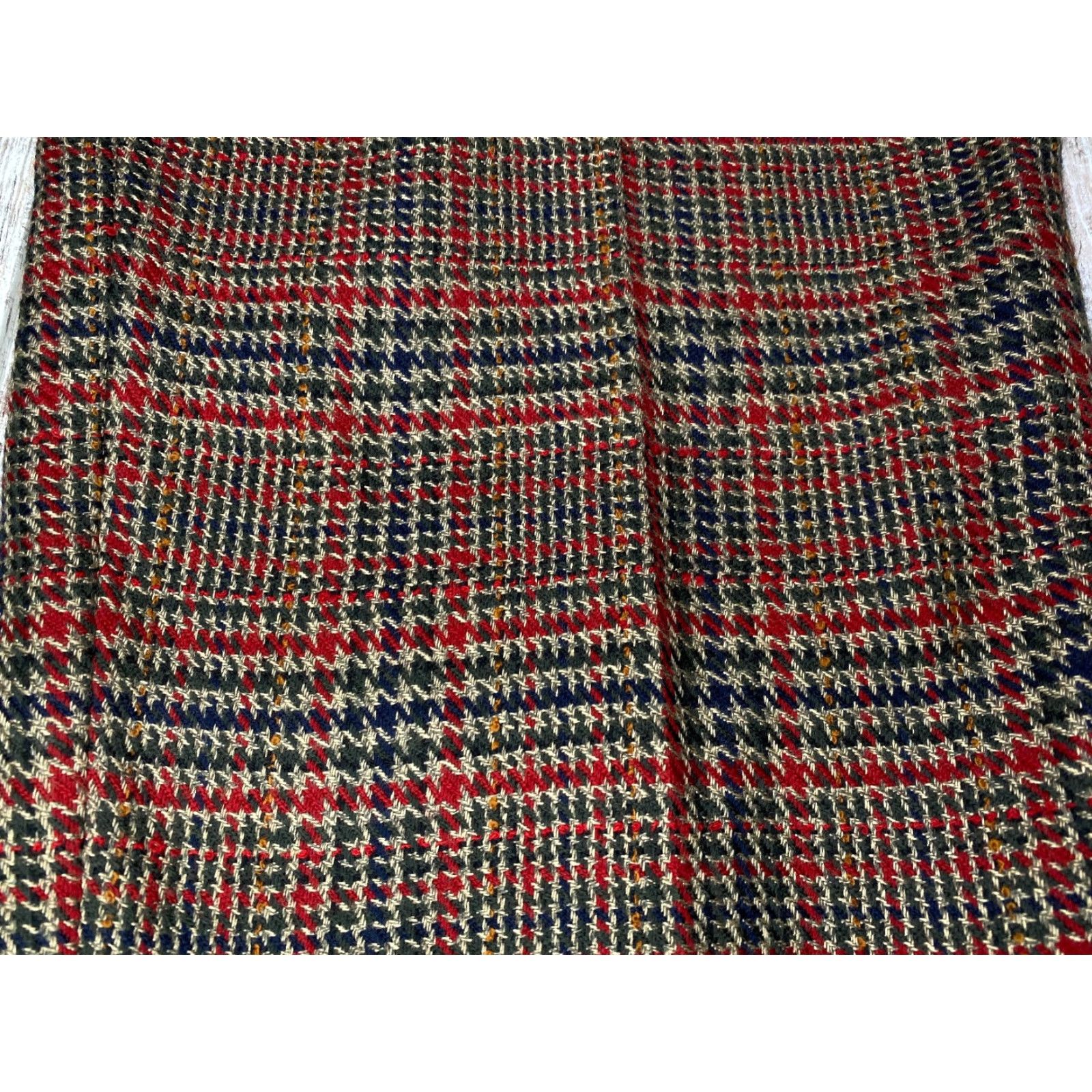 Pendleton VINTAGE Pendleton Wool Blend Pants Women's Size 16 Houndstooth Lined Button 7331 Size 38" / US 16 / IT 52 - 7 Thumbnail