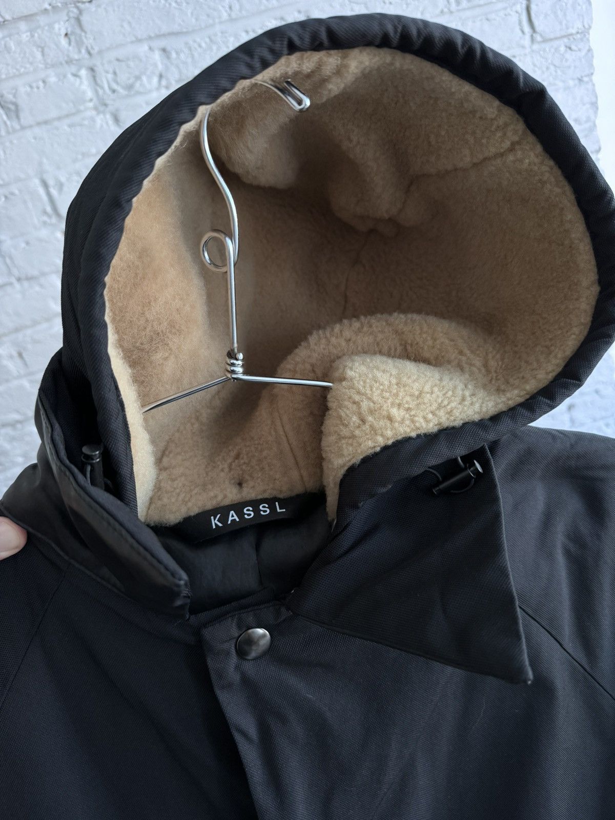 Kassl Editions Kassl Editions Canvas Sheepskin Coat Size US L / EU 52-54 / 3 - 5 Thumbnail