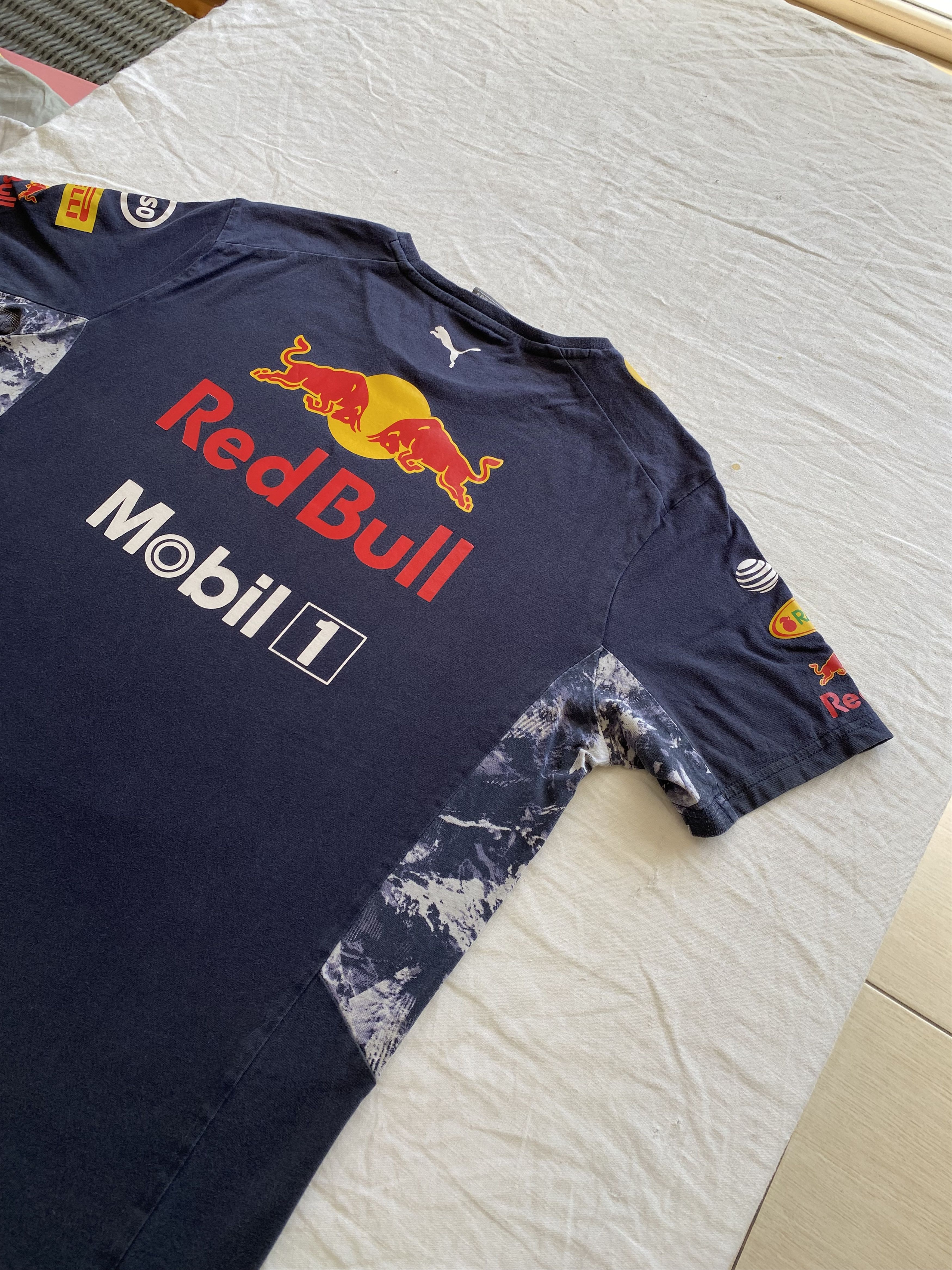 Puma Puma Red Bull Formula Uno F1 Vintage 2000s Racing T-shirt Size US M / EU 48-50 / 2 - 13 Thumbnail